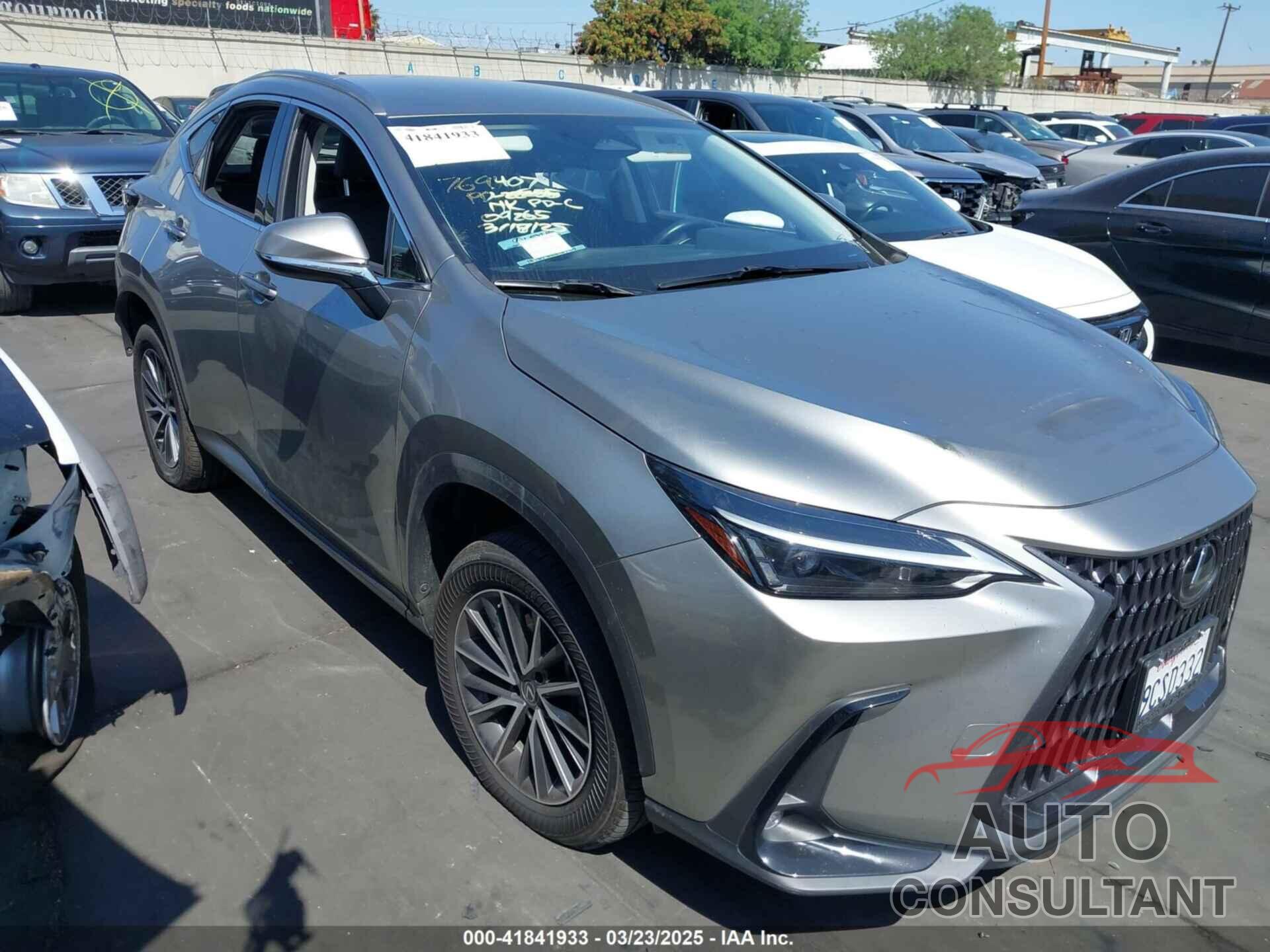 LEXUS NX 250 2022 - JTJADCEZ9N5000474