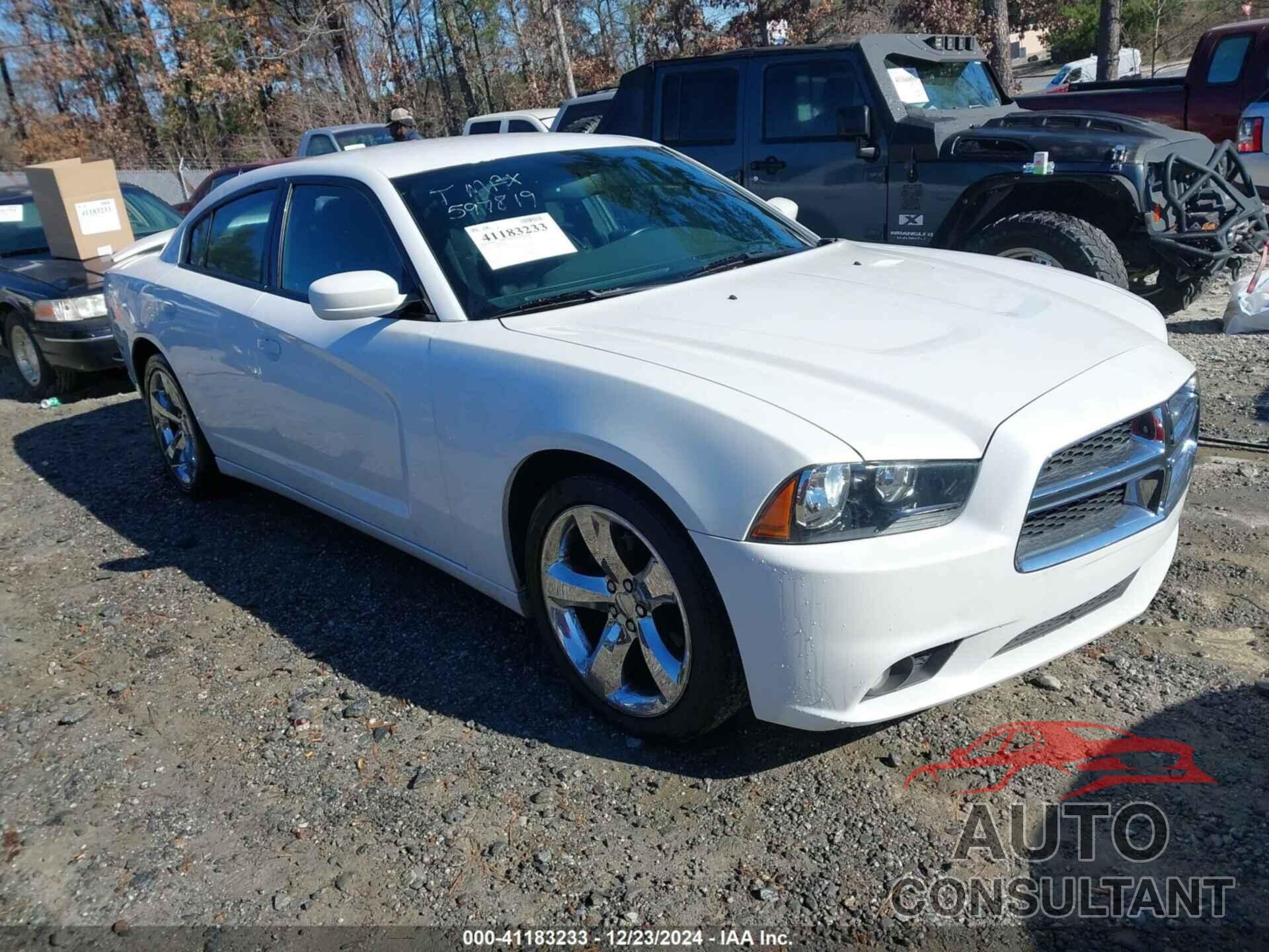 DODGE CHARGER 2013 - 2C3CDXHG8DH597819