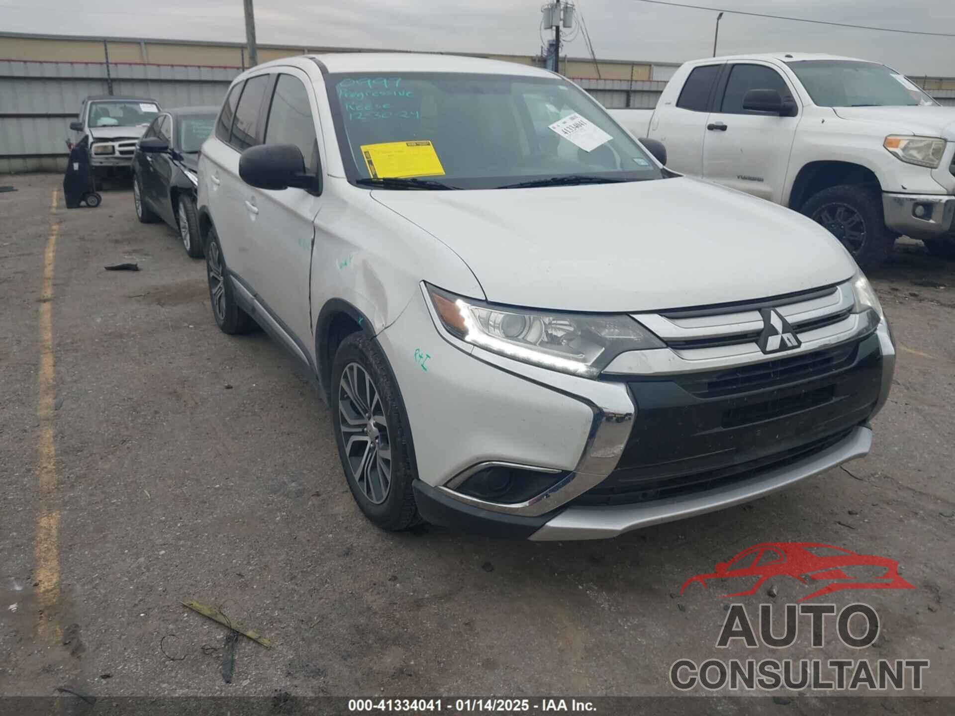 MITSUBISHI OUTLANDER 2017 - JA4AD2A31HZ018540