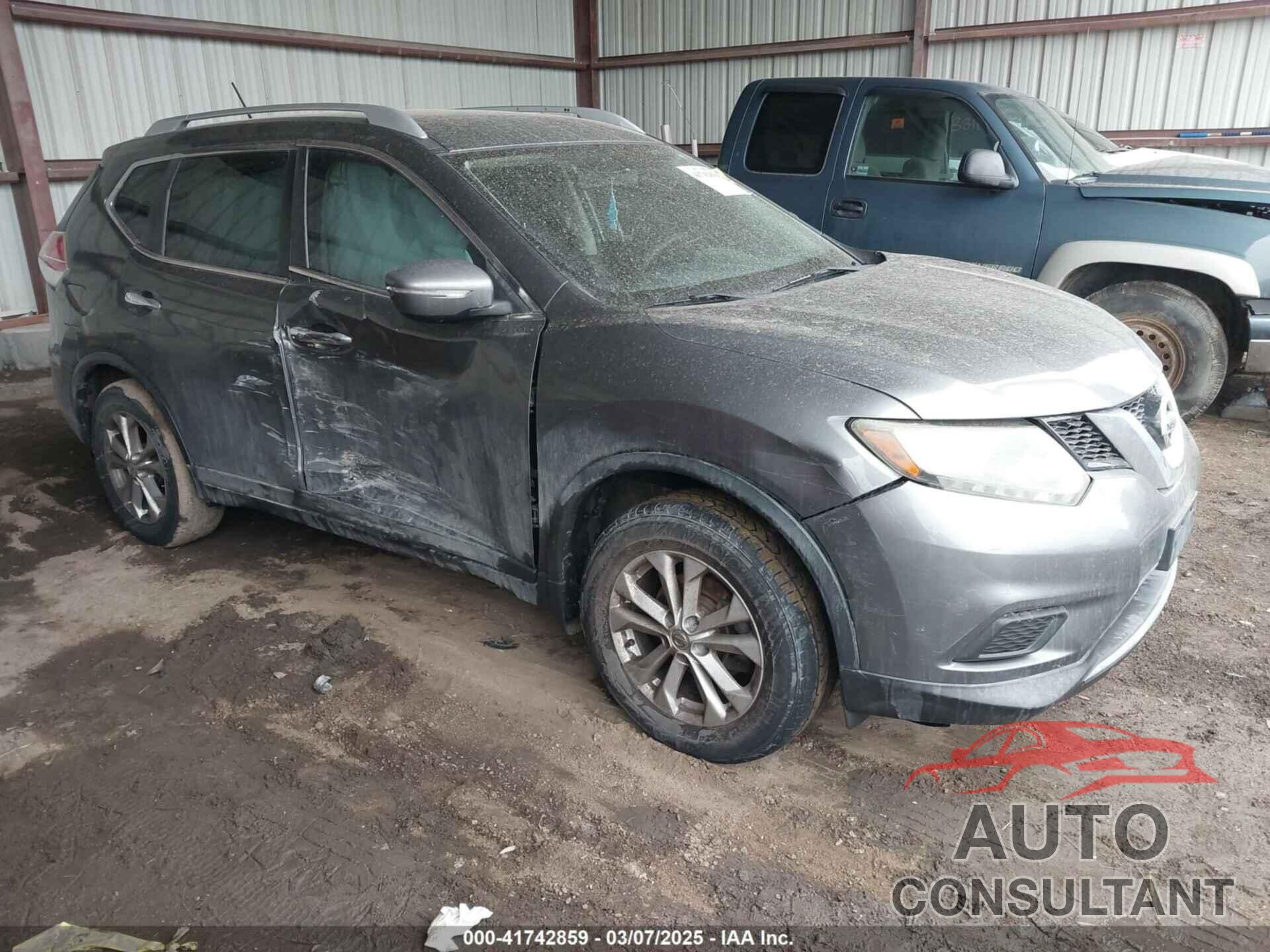 NISSAN ROGUE 2015 - KNMAT2MTXFP514160