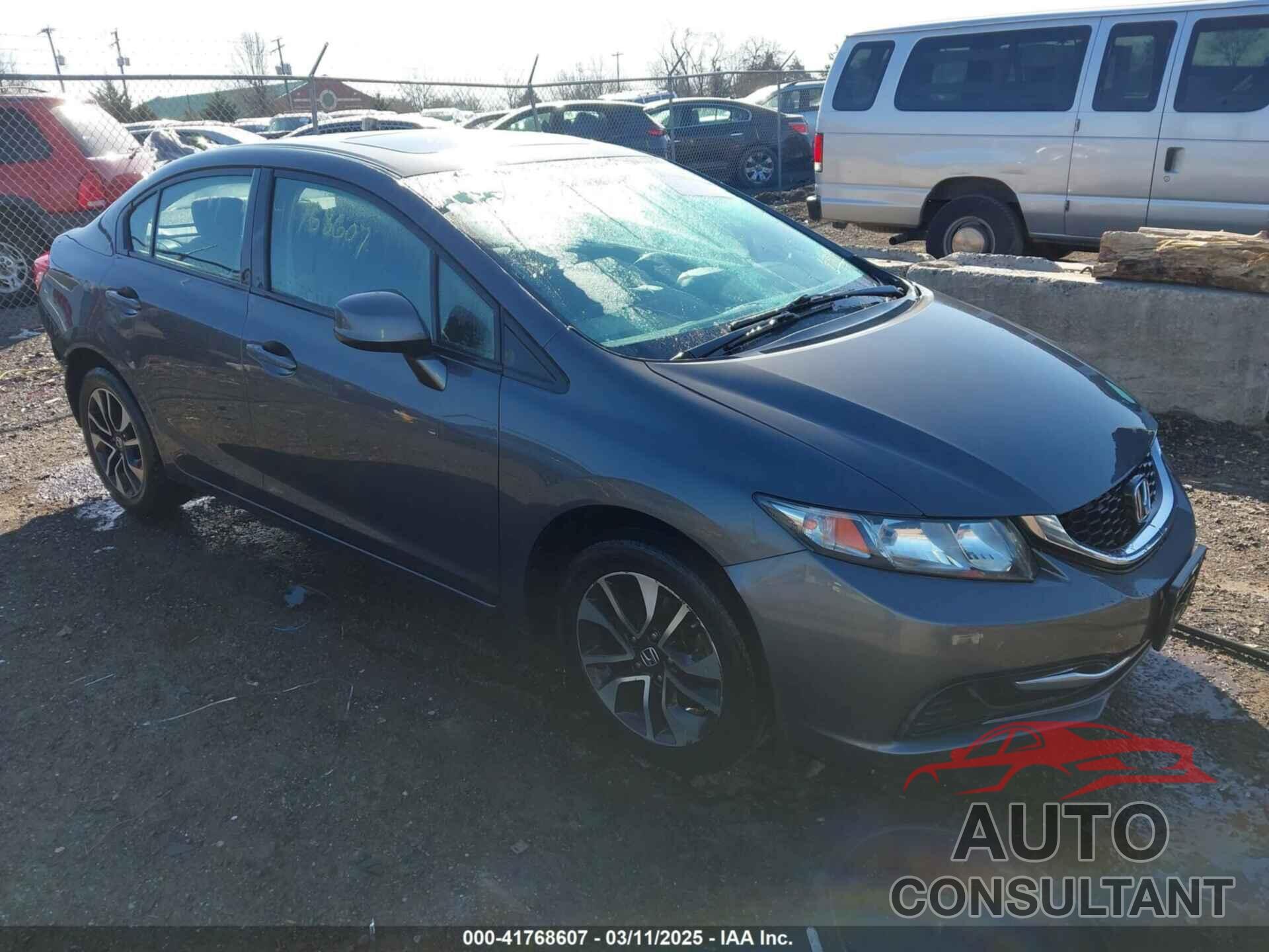 HONDA CIVIC 2013 - 2HGFB2F80DH554509