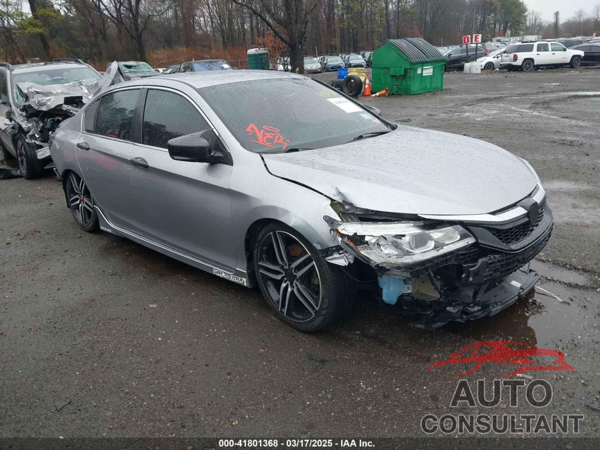 HONDA ACCORD 2017 - 1HGCR2F51HA255880