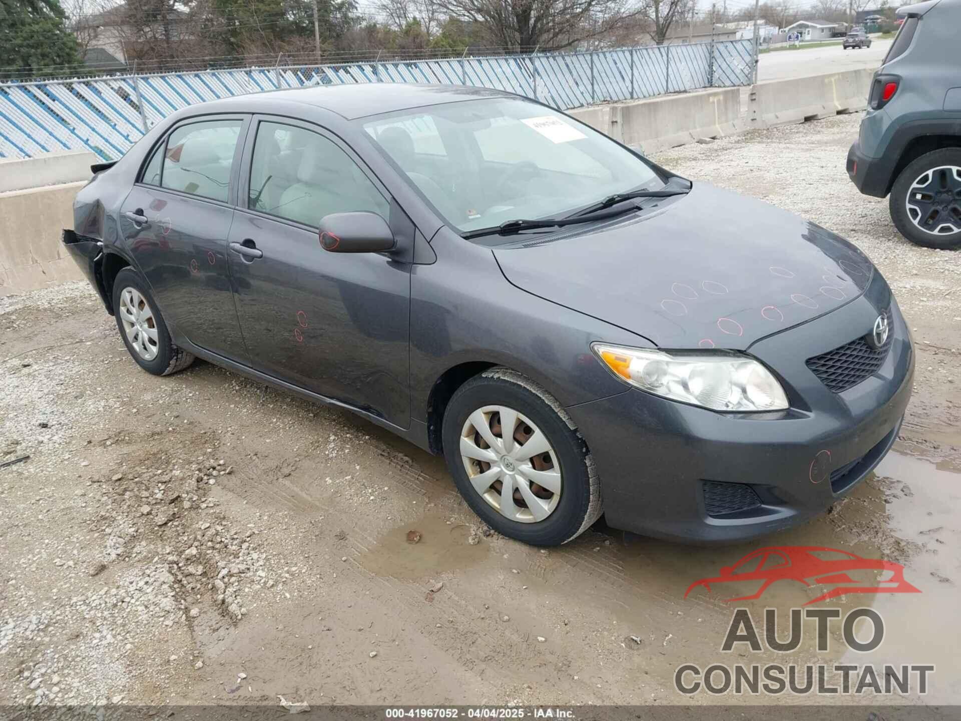 TOYOTA COROLLA 2009 - 1NXBU40E99Z138136