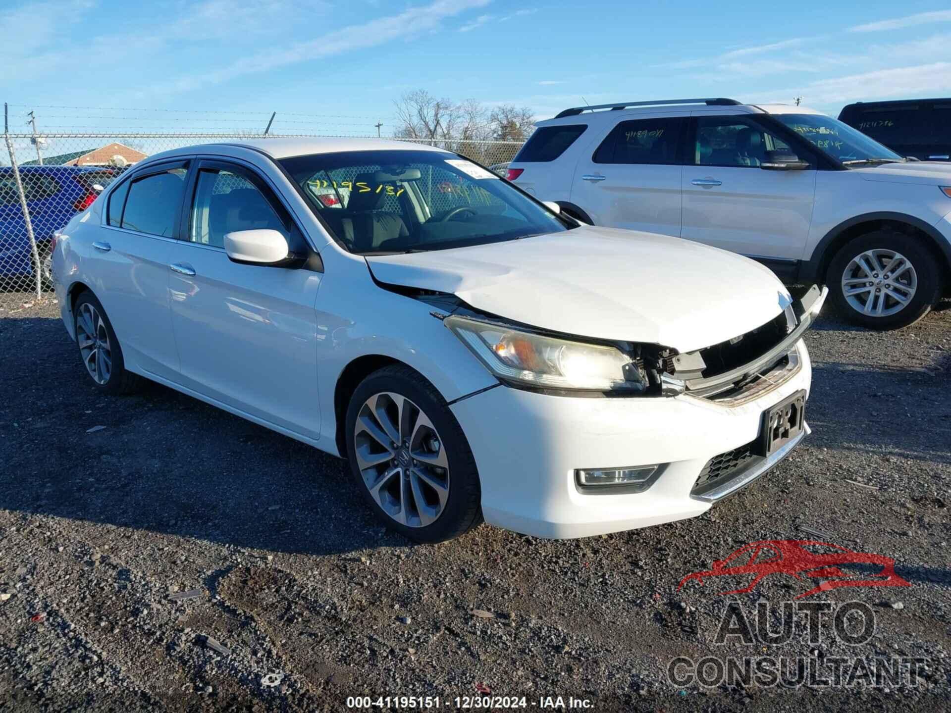 HONDA ACCORD 2013 - 1HGCR2F5XDA107947