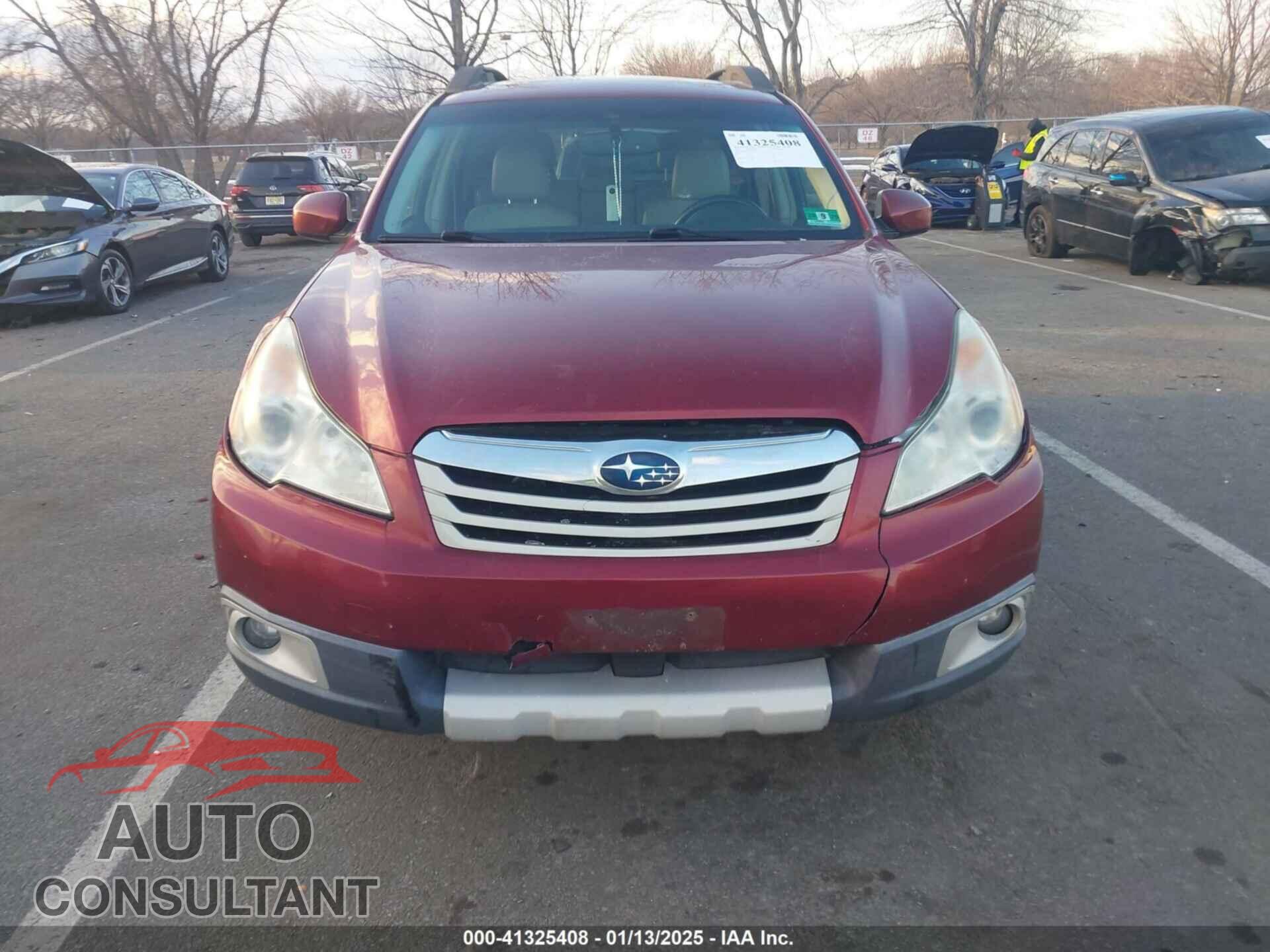 SUBARU OUTBACK 2011 - 4S4BRBLC7B3437801