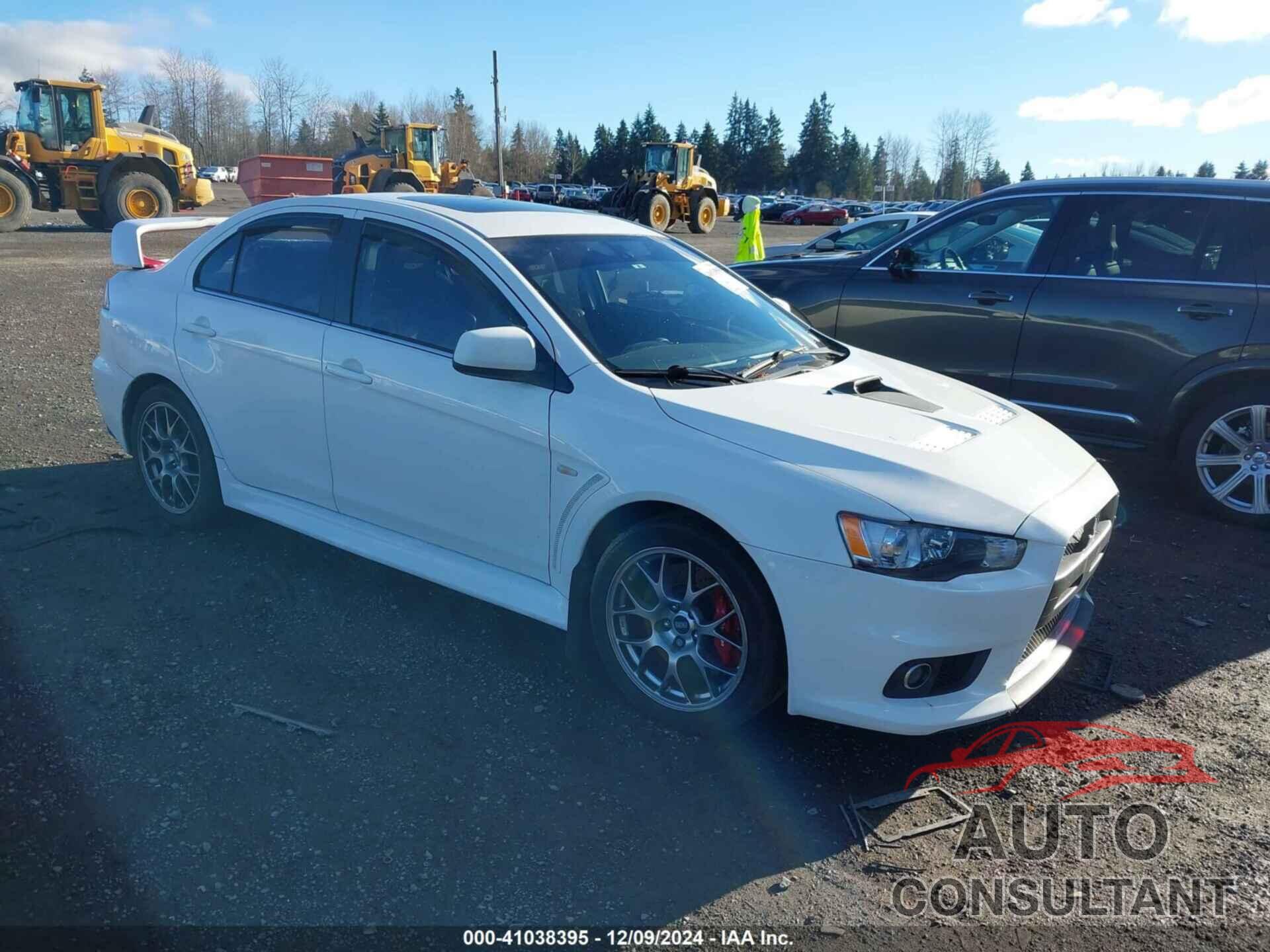 MITSUBISHI LANCER EVOLUTION 2012 - JA32W5FV3CU022626