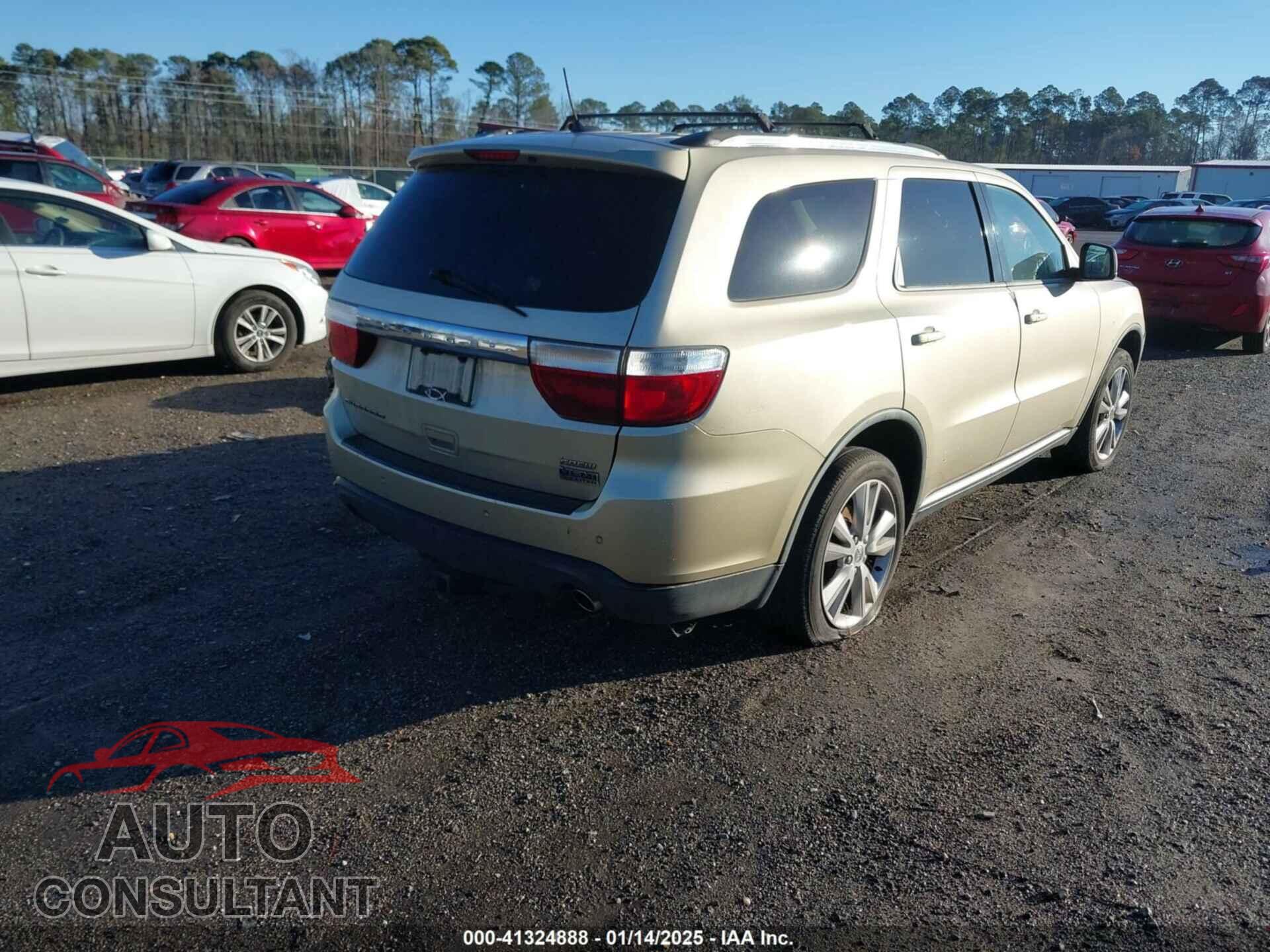 DODGE DURANGO 2012 - 1C4SDHDT5CC204912