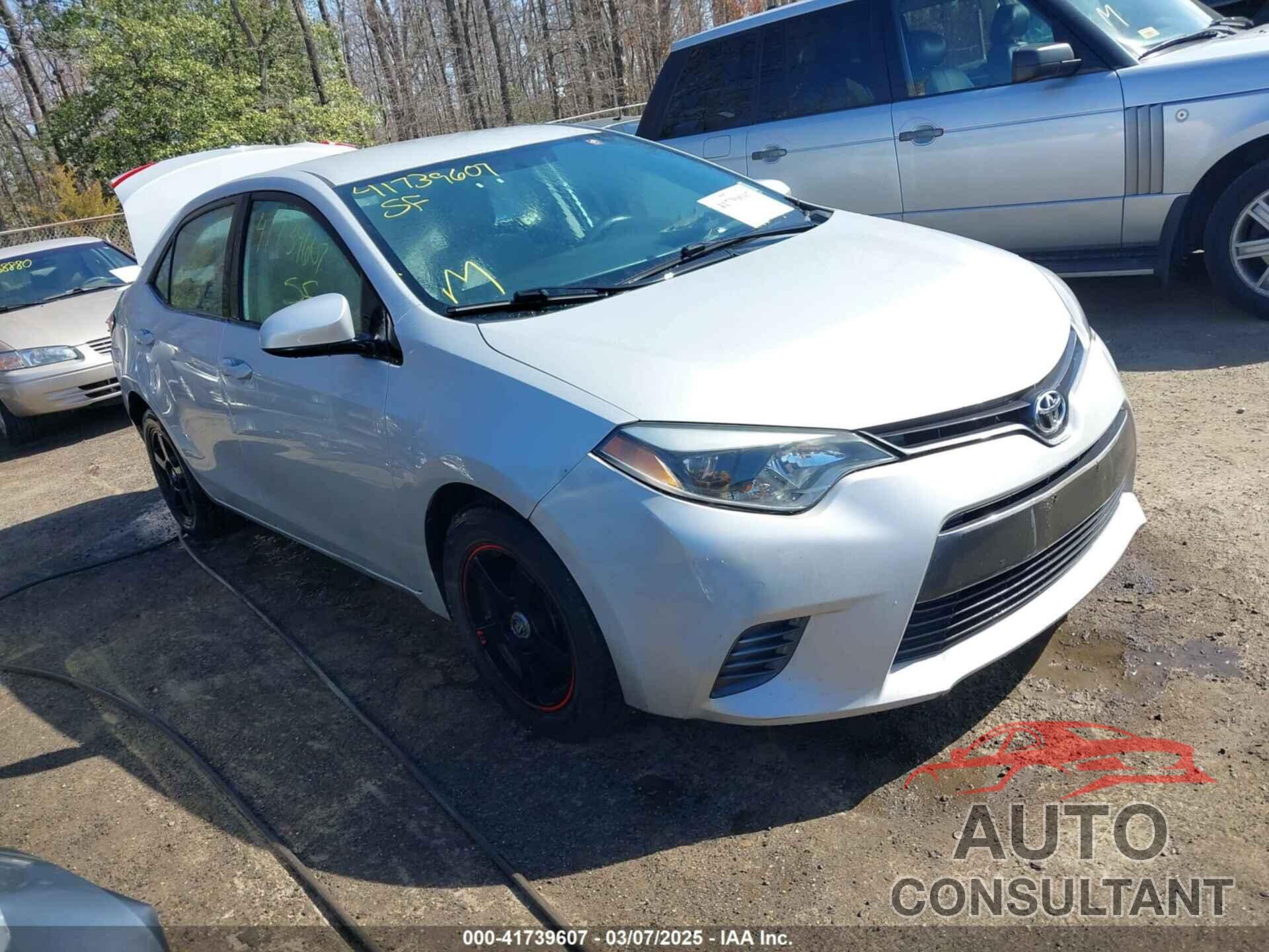 TOYOTA COROLLA 2016 - 2T1BURHE7GC509293