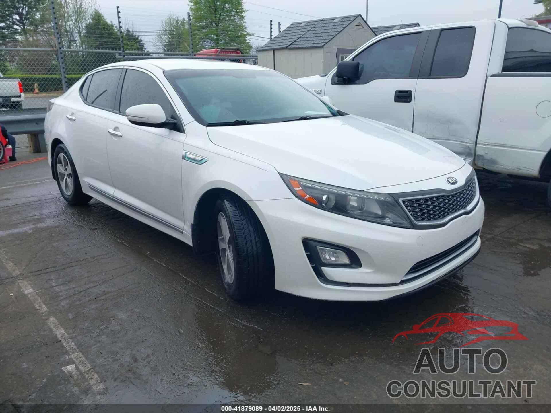 KIA OPTIMA HYBRID 2016 - KNAGM4AD9G5092084