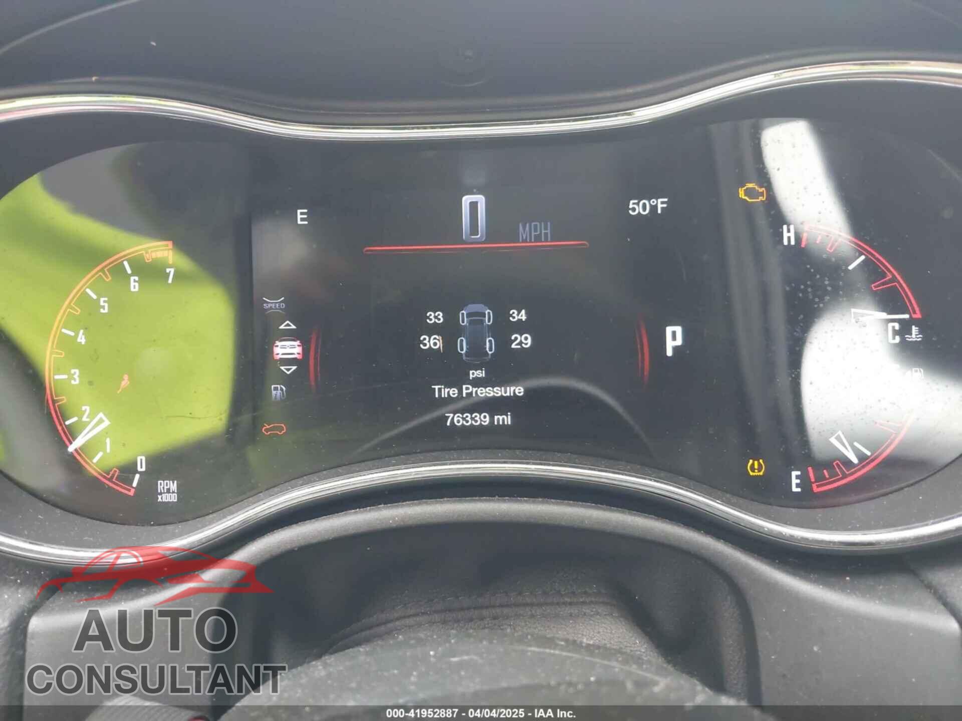 DODGE DURANGO 2017 - 1C4RDJDG2HC839313