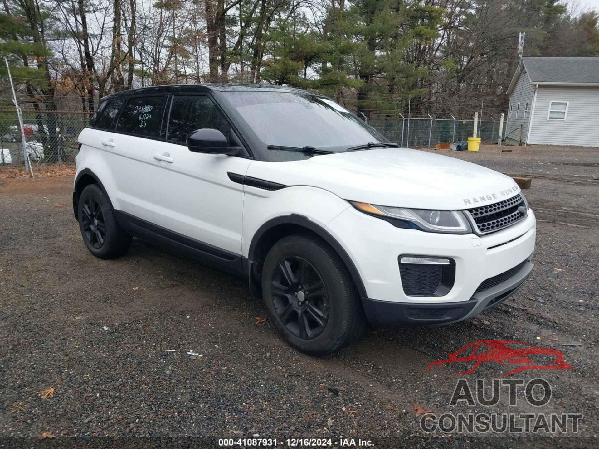 LAND ROVER RANGE ROVER EVOQUE 2018 - SALVP2RX7JH288107