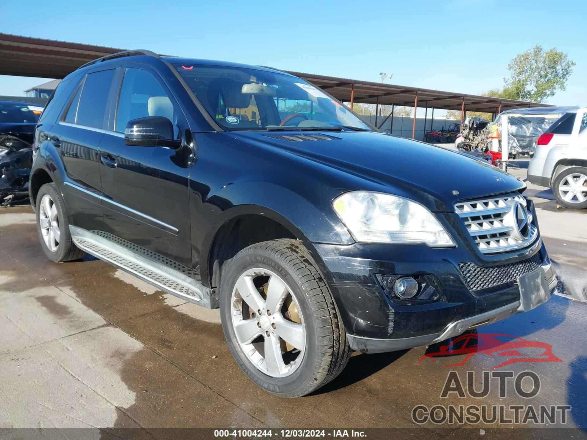 MERCEDES-BENZ ML 350 2011 - 4JGBB8GB5BA673299