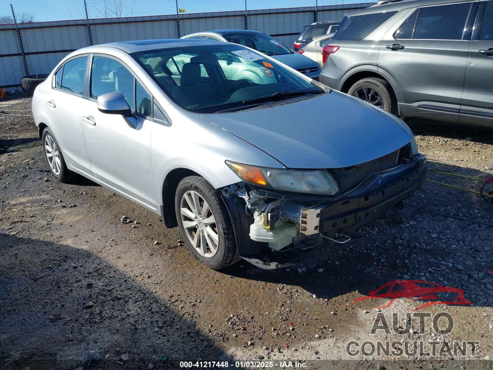 HONDA CIVIC 2012 - 2HGFB2F82CH520859