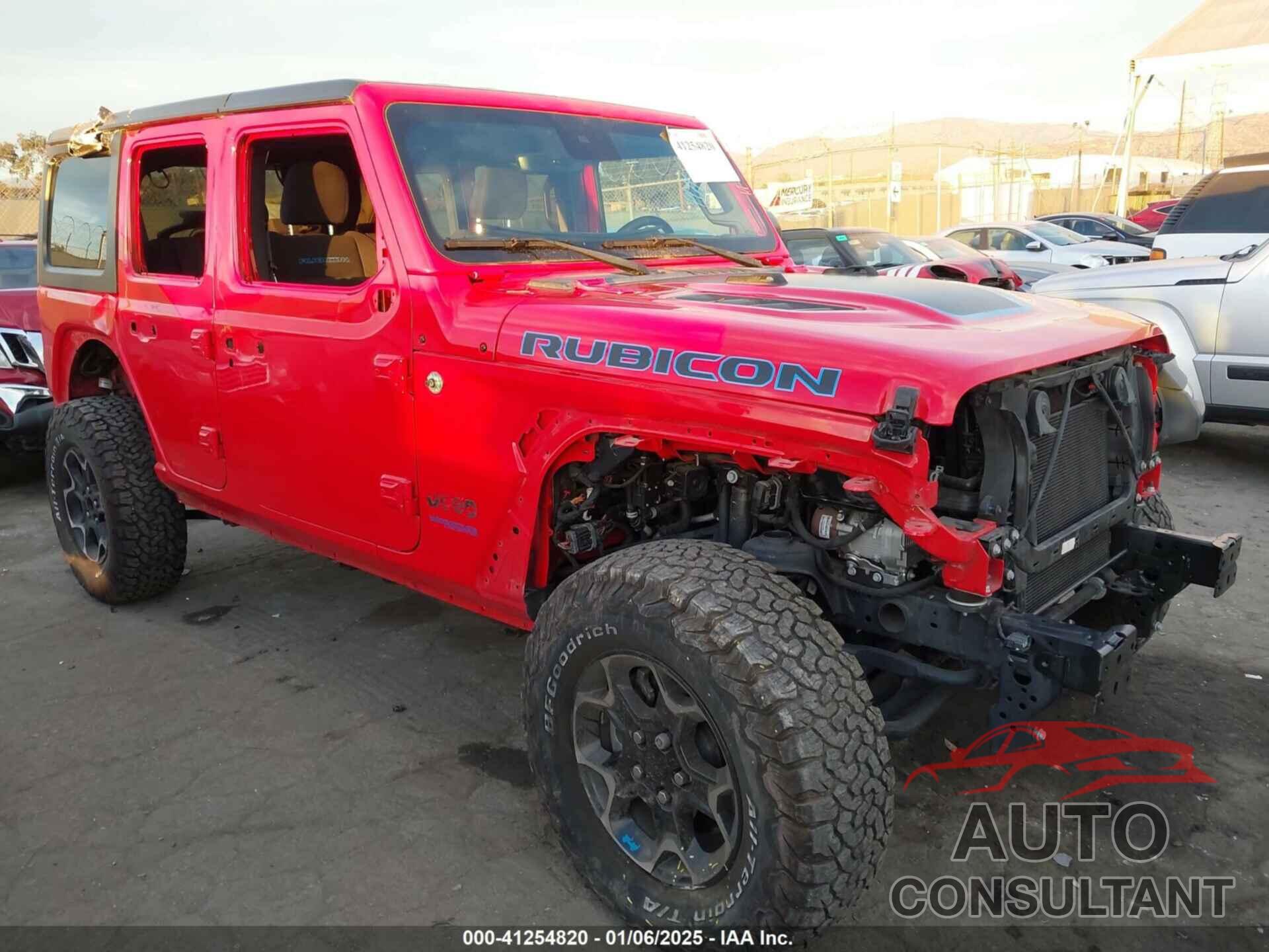 JEEP WRANGLER 4XE 2022 - 1C4JJXR63NW206709