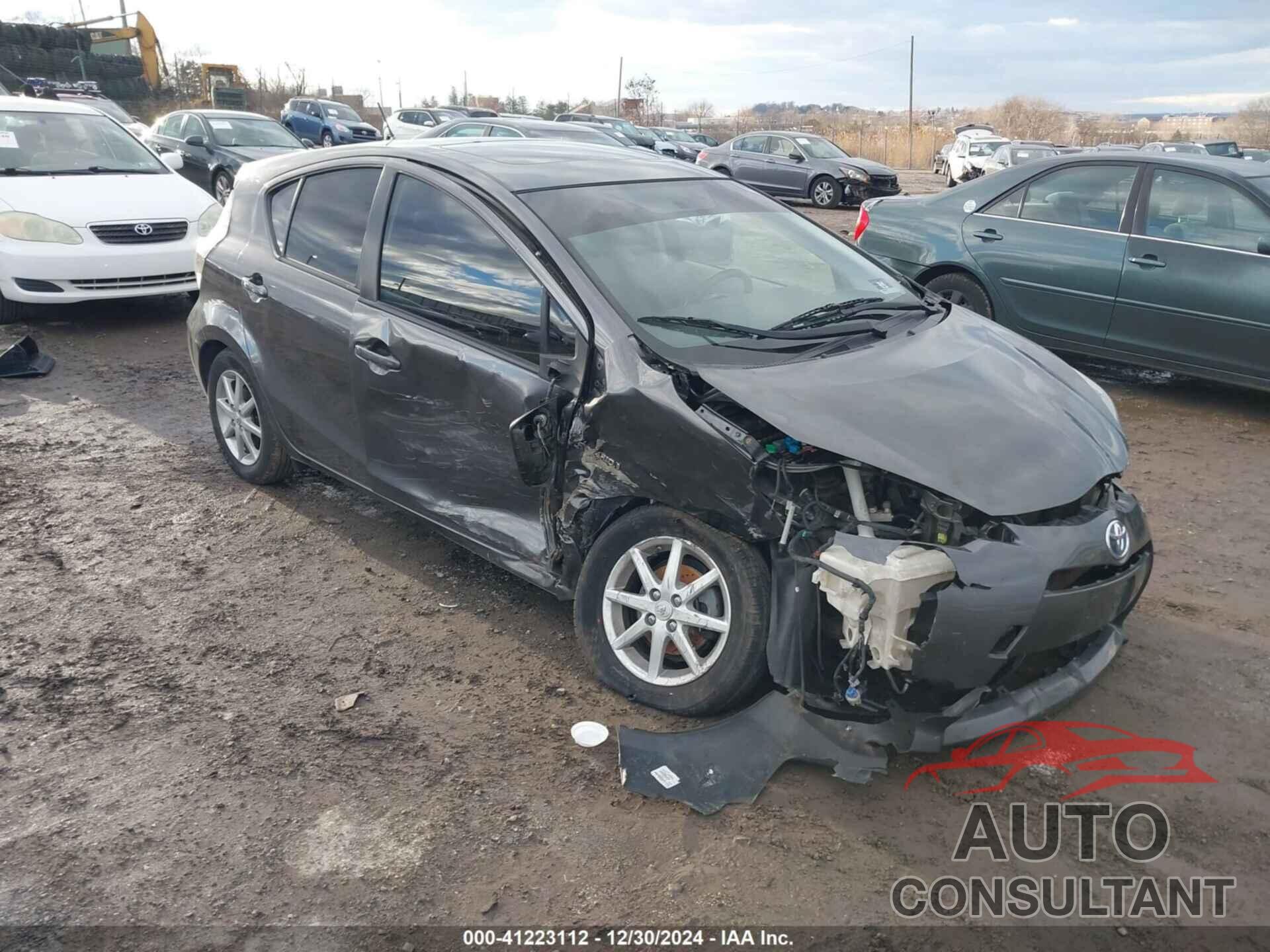 TOYOTA PRIUS C 2012 - JTDKDTB31C1029950