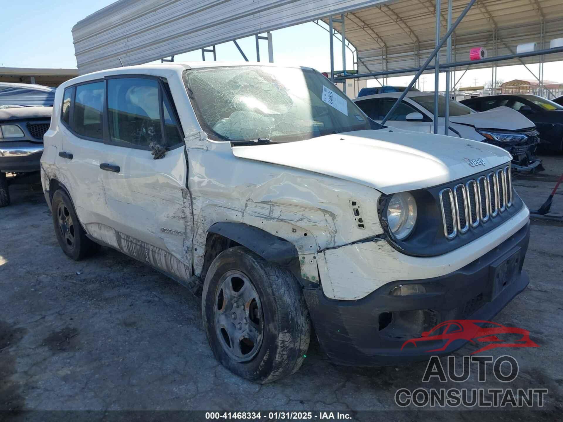 JEEP RENEGADE 2017 - ZACCJAAB0HPG16772