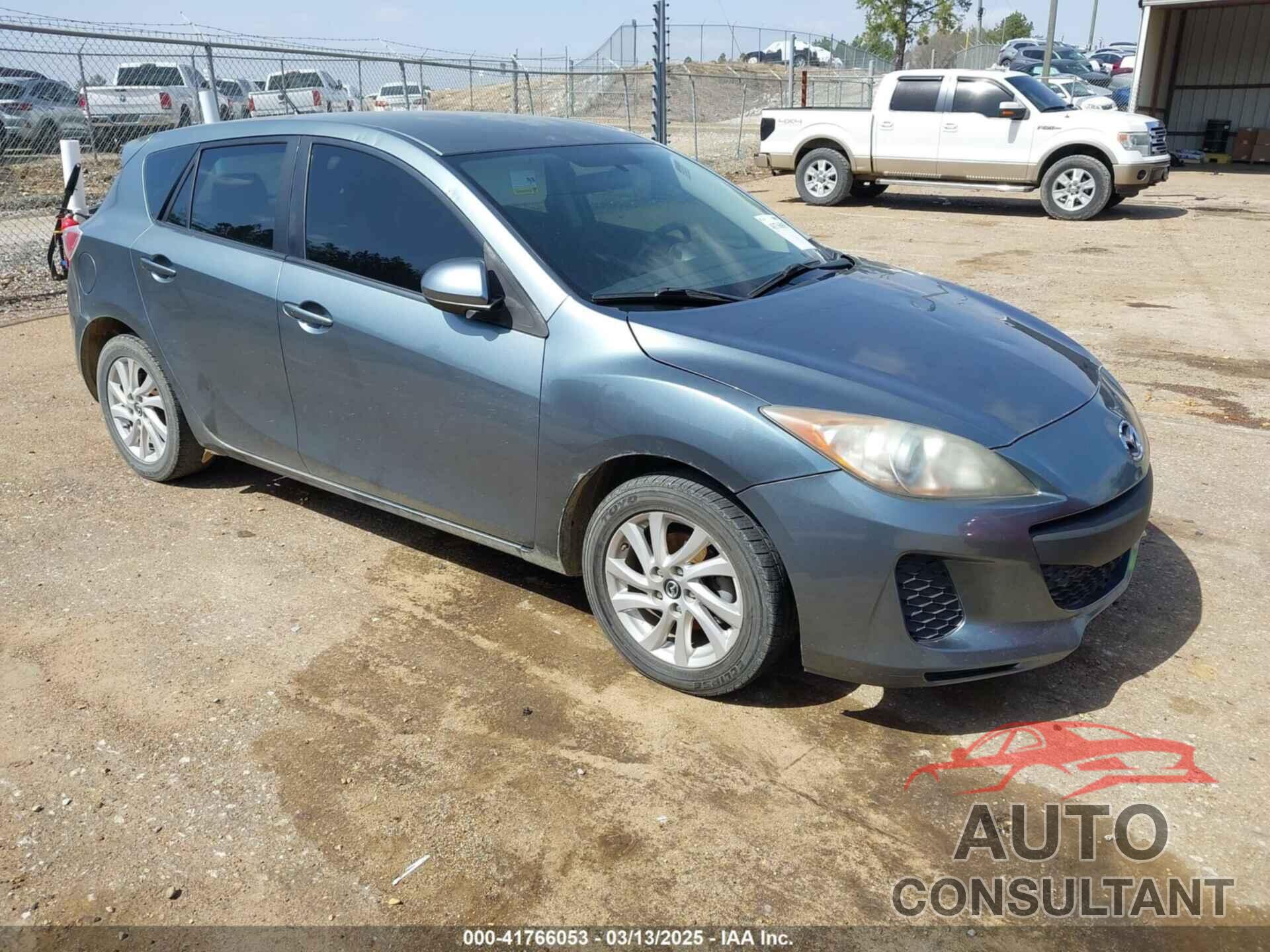 MAZDA MAZDA3 2013 - JM1BL1L75D1750976