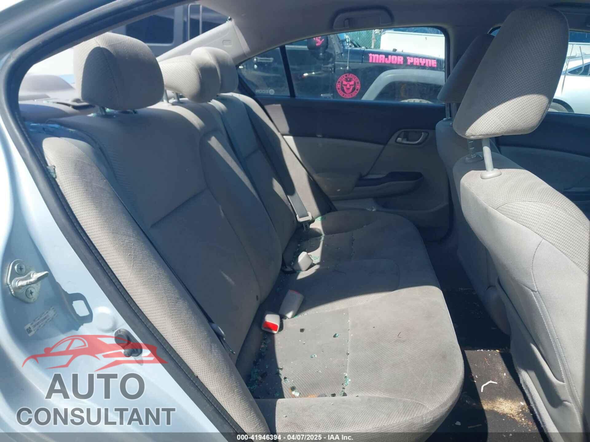 HONDA CIVIC 2012 - 19XFB2F57CE048111