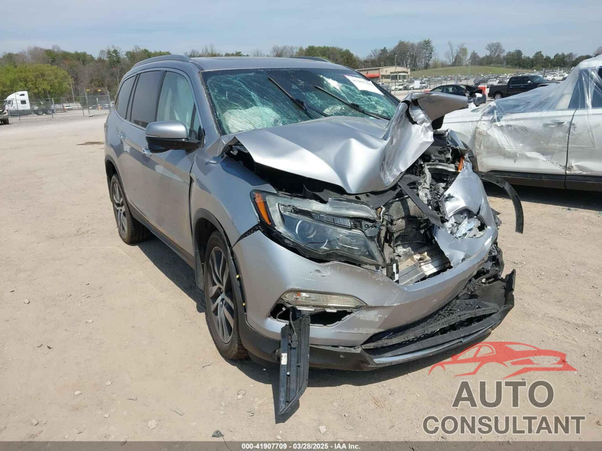 HONDA PILOT 2017 - 5FNYF6H98HB100335