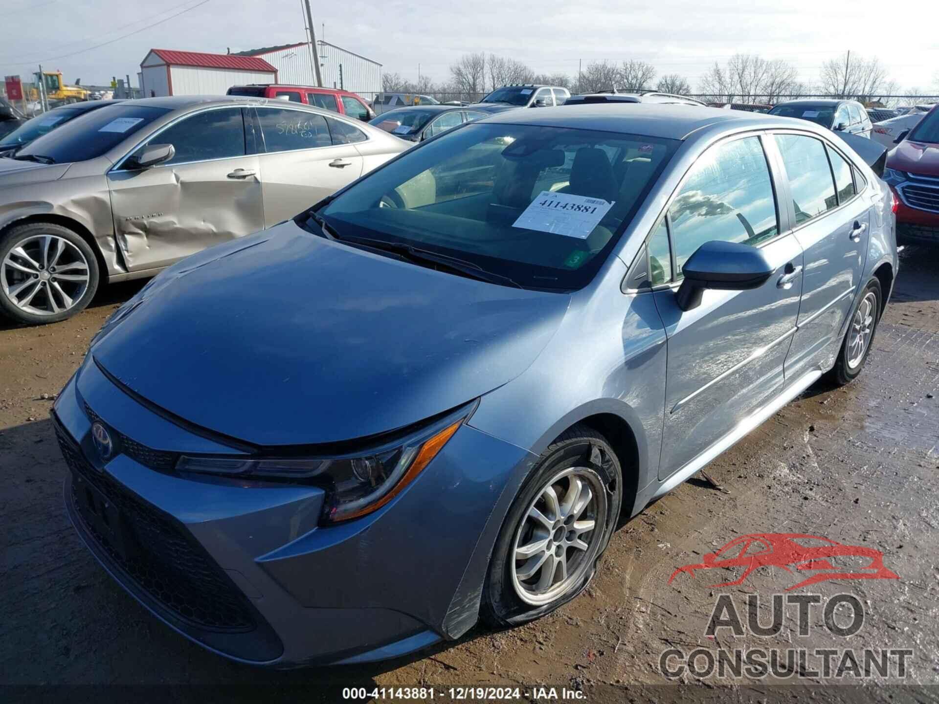 TOYOTA COROLLA 2022 - JTDEAMDE4N3013694