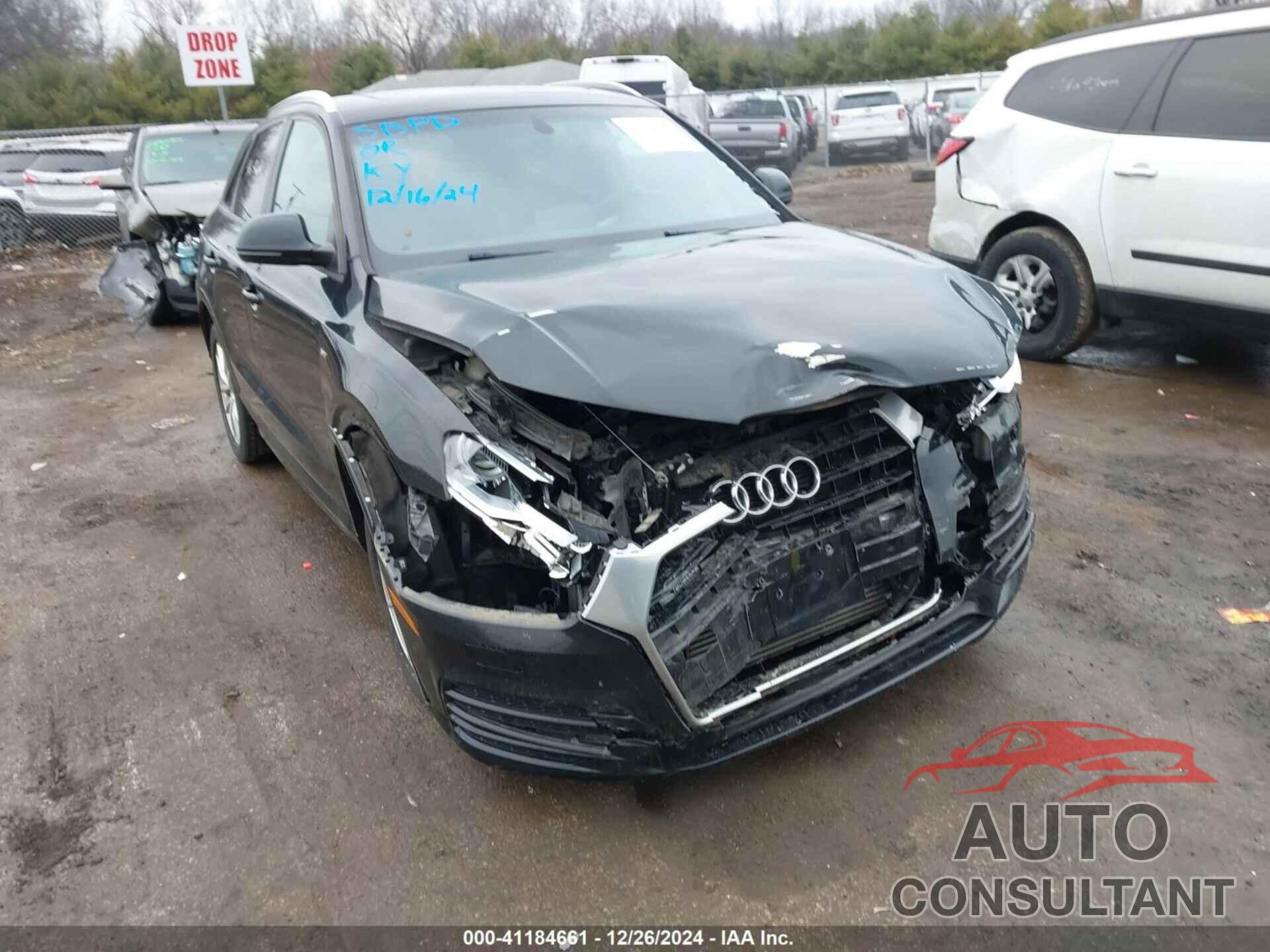 AUDI Q3 2018 - WA1ECCFS3JR012562