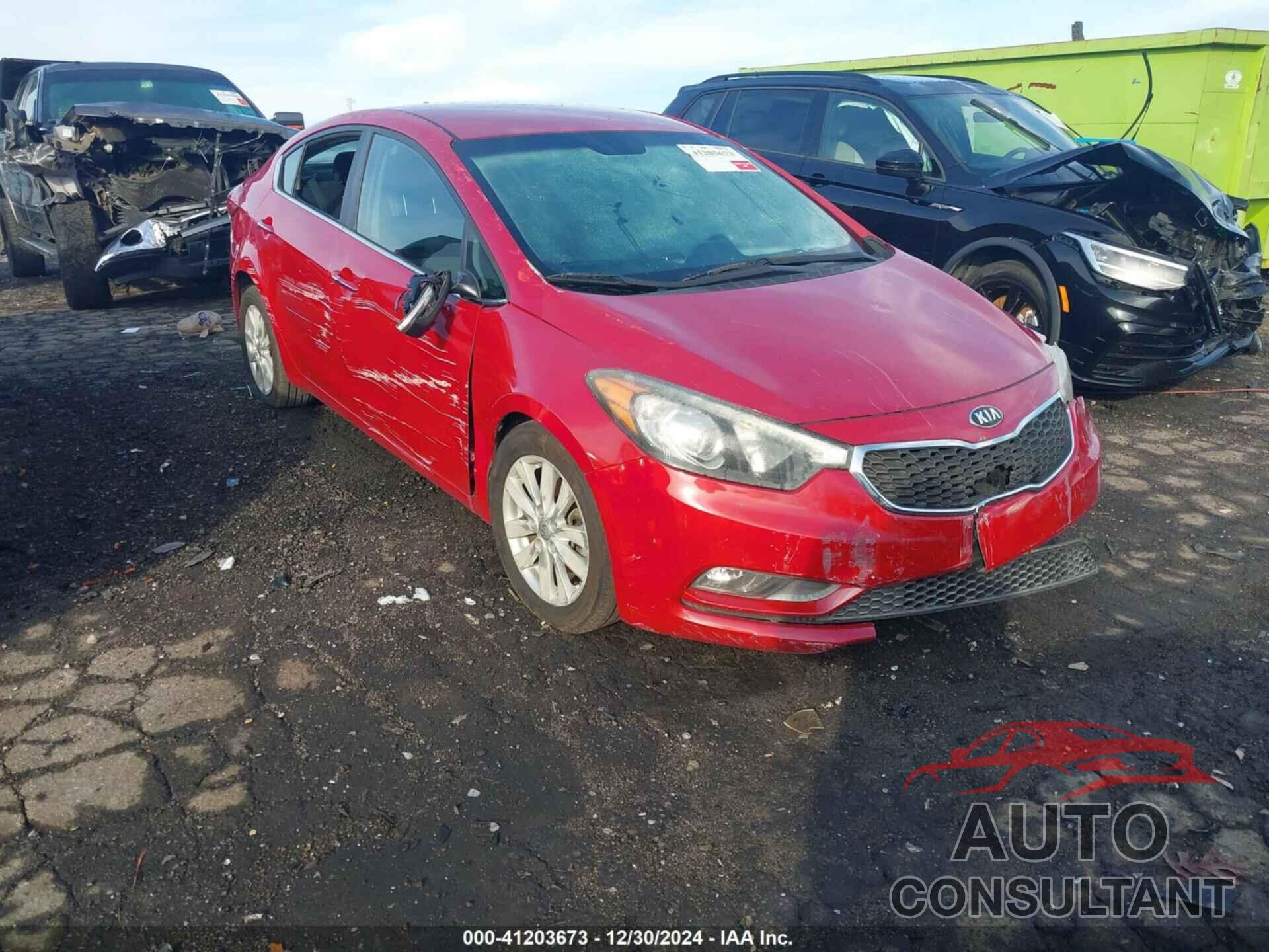 KIA FORTE 2015 - KNAFX4A88F5361292