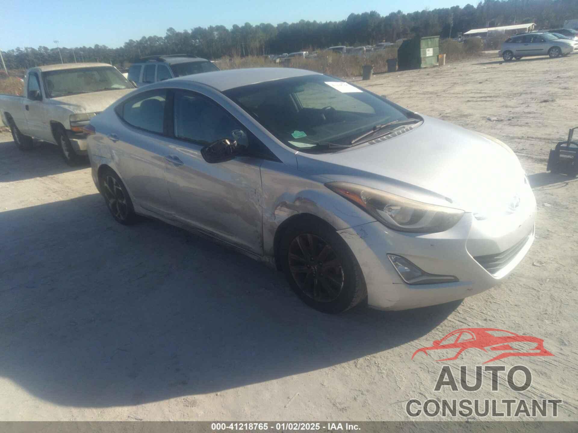 HYUNDAI ELANTRA 2016 - 5NPDH4AE5GH748378