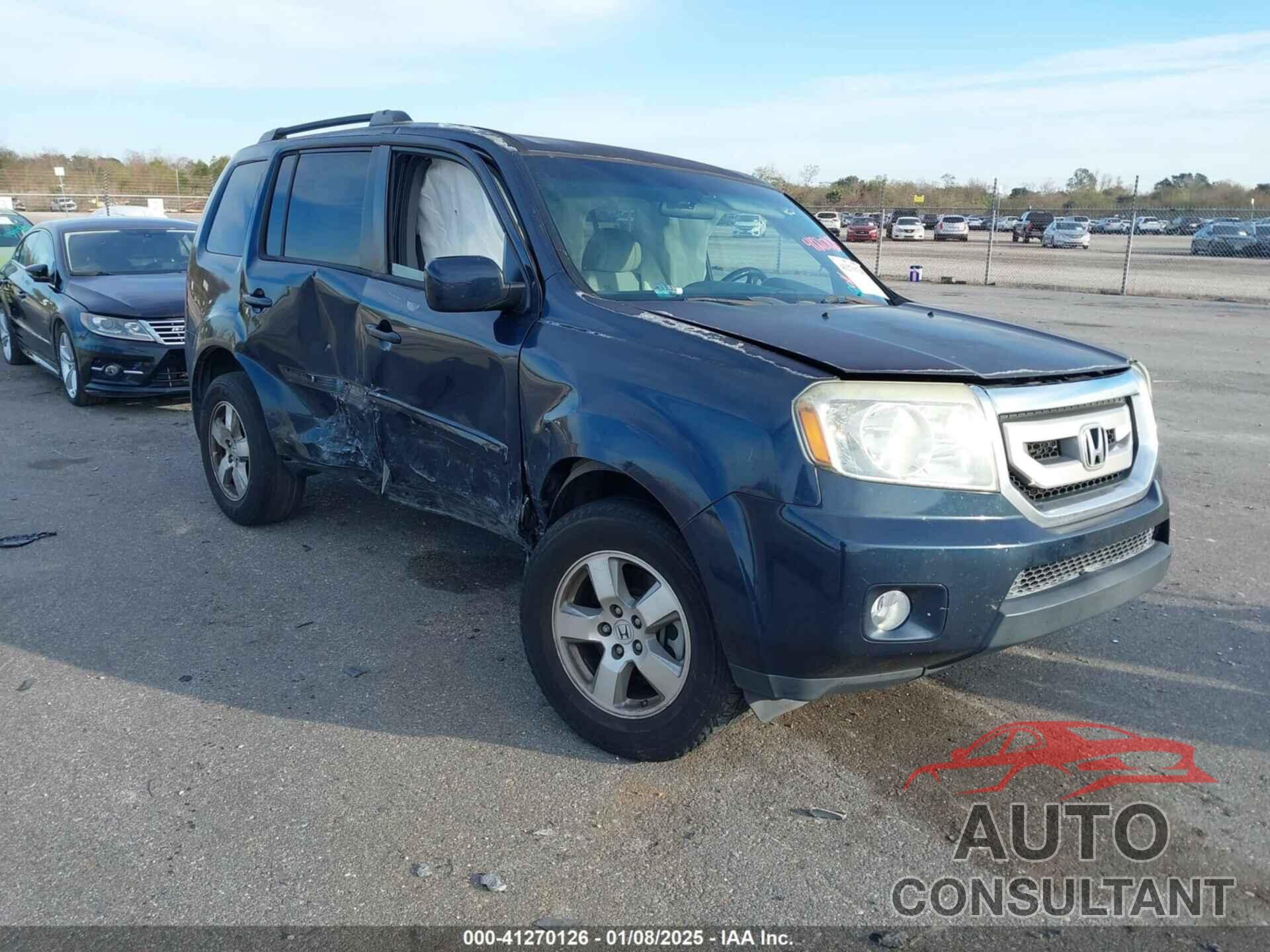 HONDA PILOT 2011 - 5FNYF3H45BB025345