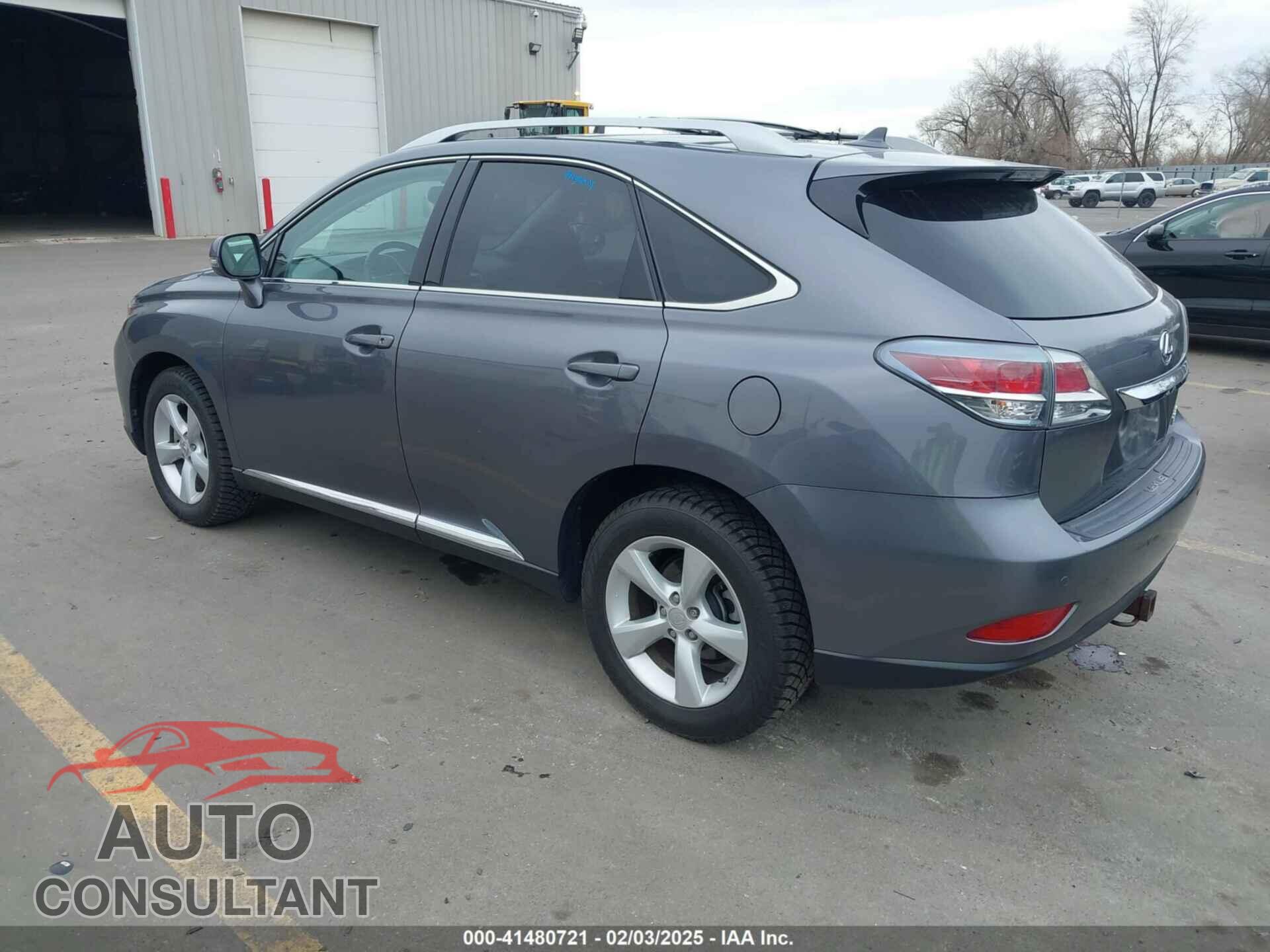 LEXUS RX 350 2013 - 2T2BK1BA2DC225039