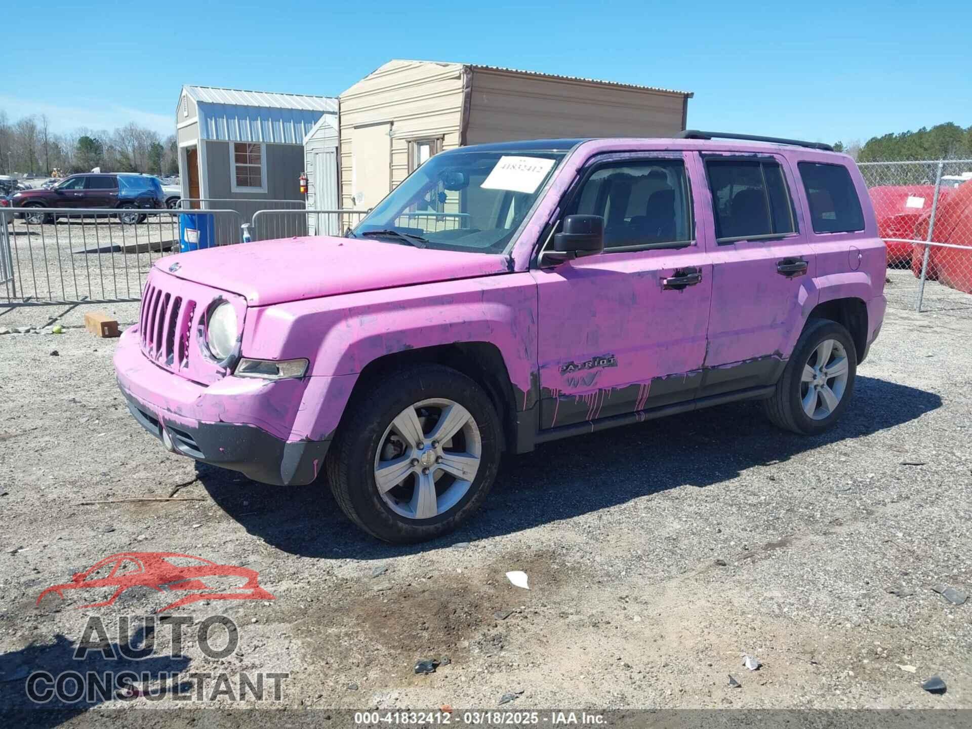 JEEP PATRIOT 2014 - 1C4NJPFBXED737646