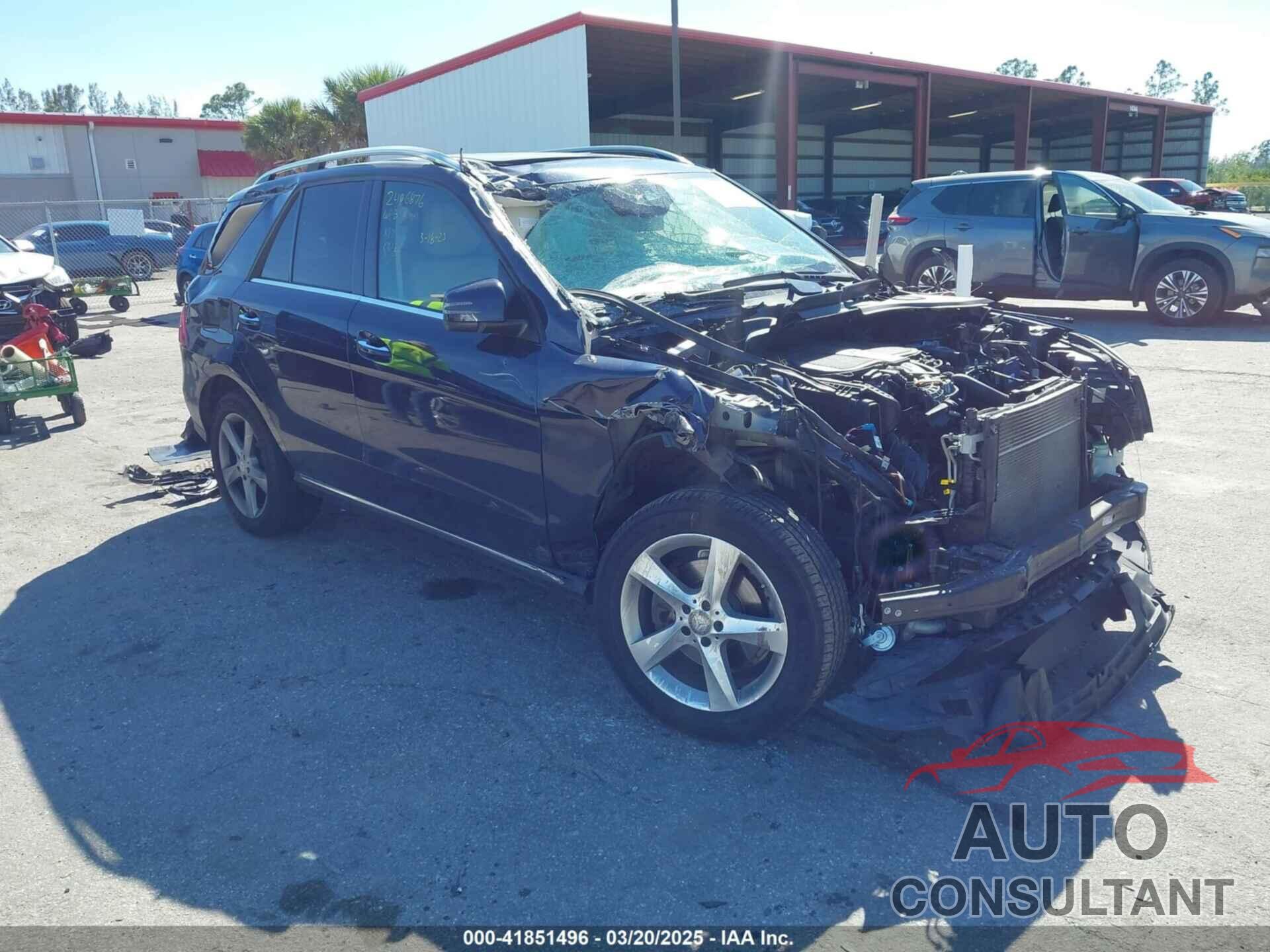 MERCEDES-BENZ GLE 350 2016 - 4JGDA5JB2GA749071