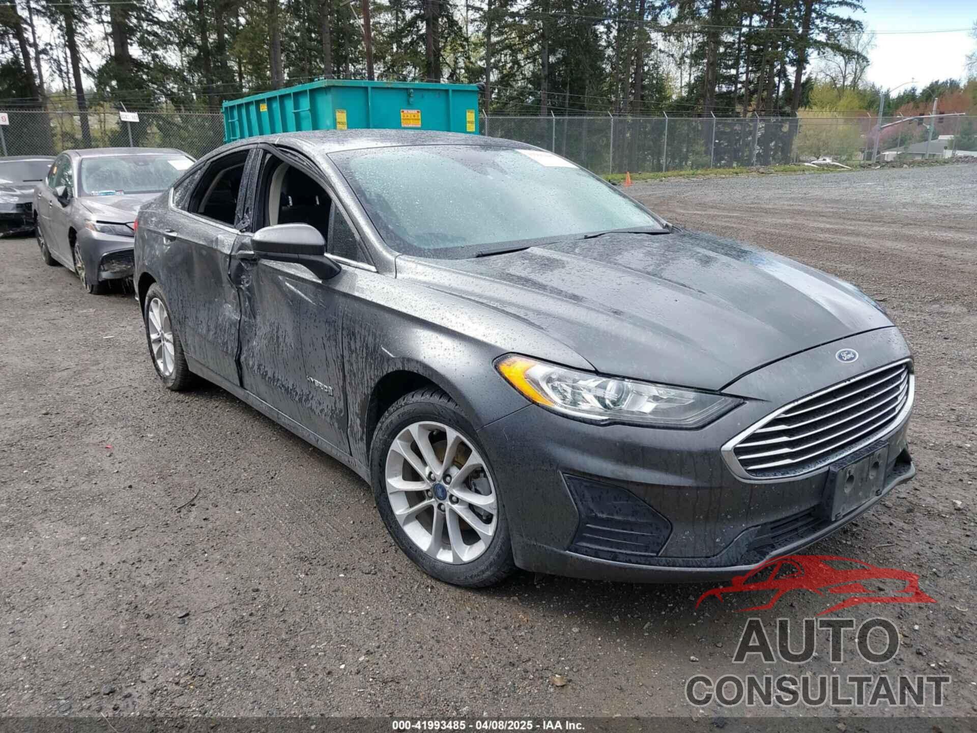 FORD FUSION HYBRID 2019 - 3FA6P0LU6KR272193