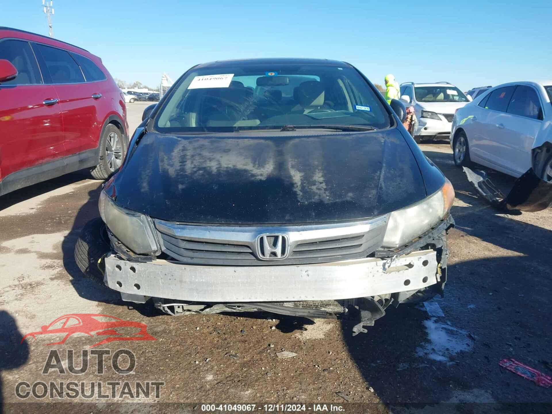 HONDA CIVIC 2012 - 19XFB2F85CE087712