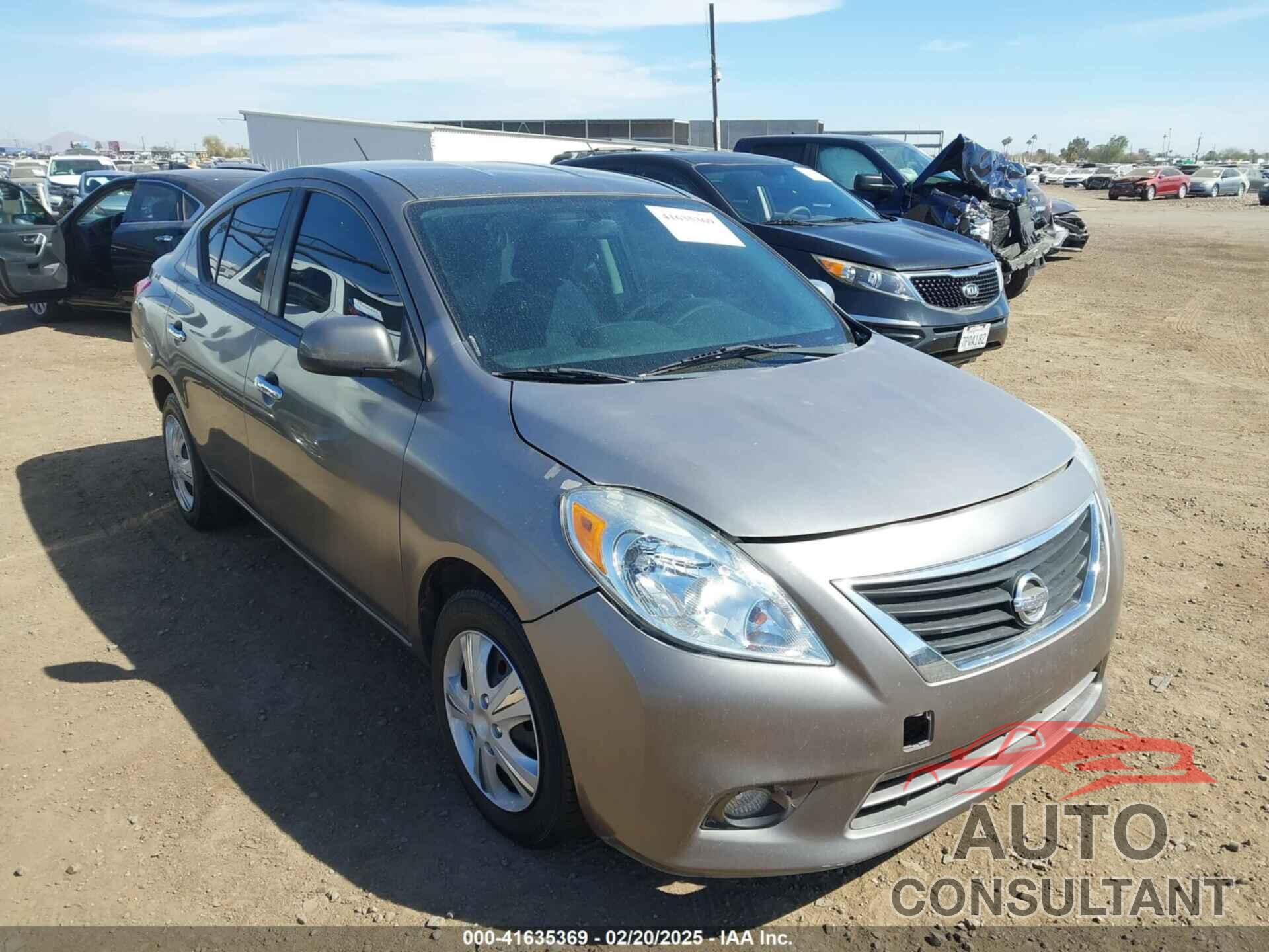 NISSAN VERSA 2012 - 3N1CN7AP0CL840342