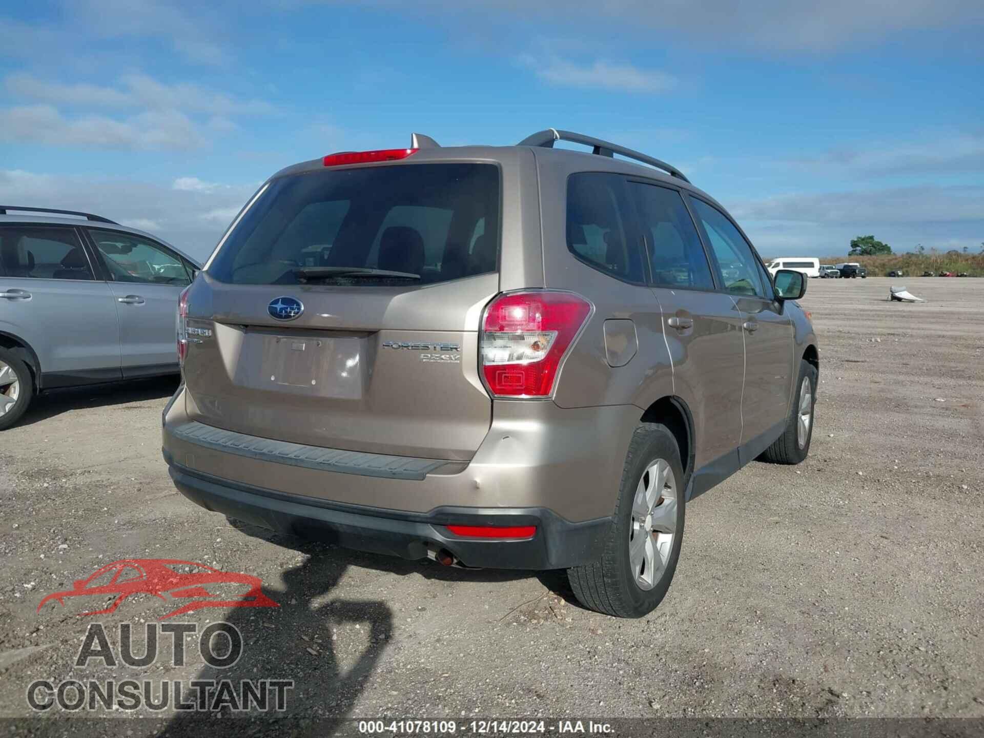 SUBARU FORESTER 2016 - JF2SJADC8GH500145