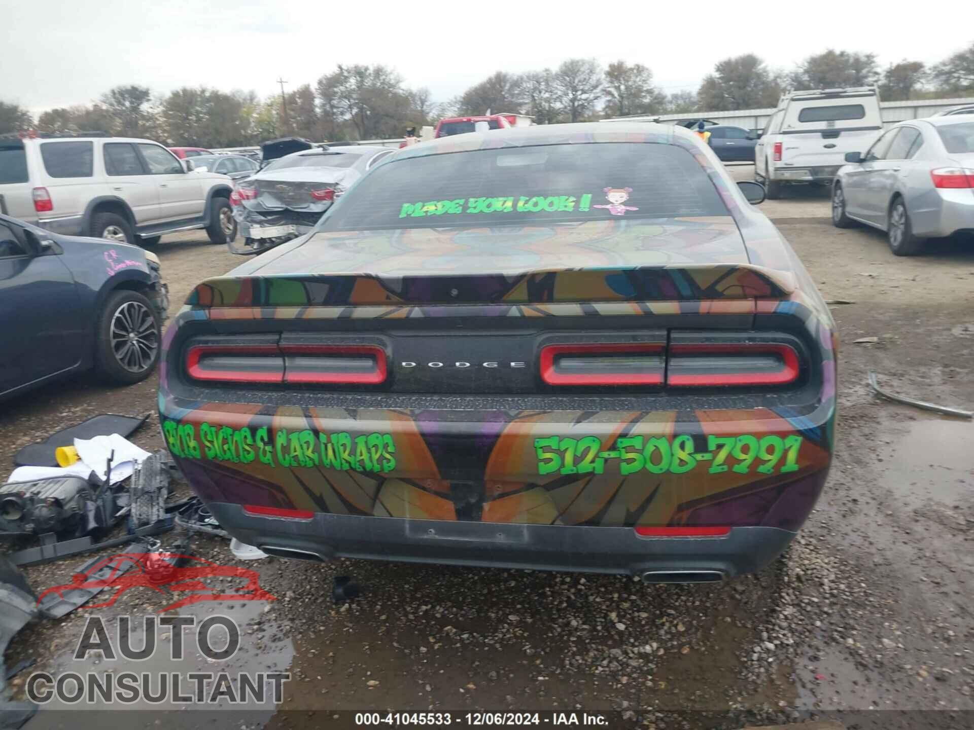 DODGE CHALLENGER 2017 - 2C3CDZAGXHH536614