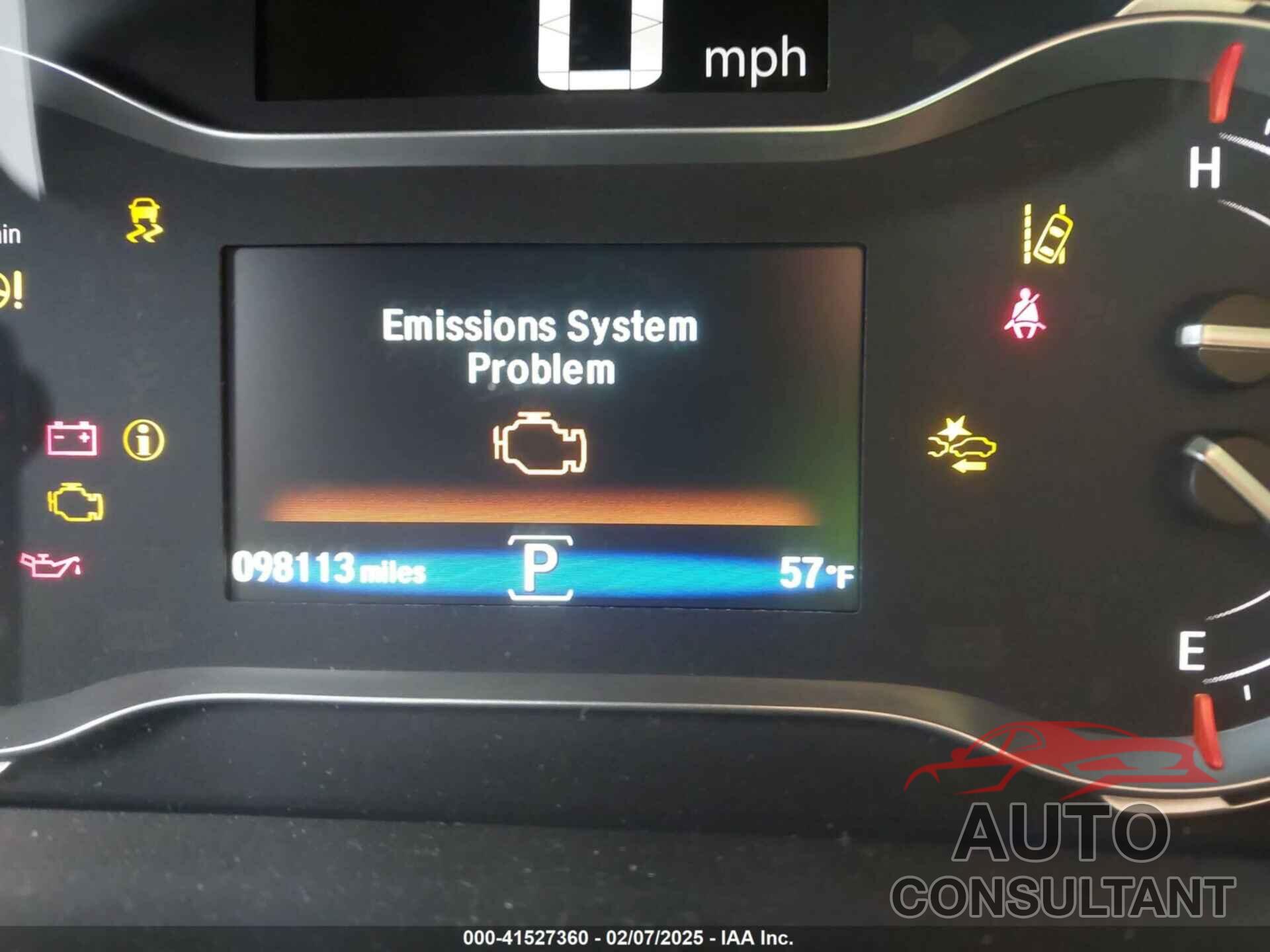 HONDA PILOT 2016 - 5FNYF5H98GB047032