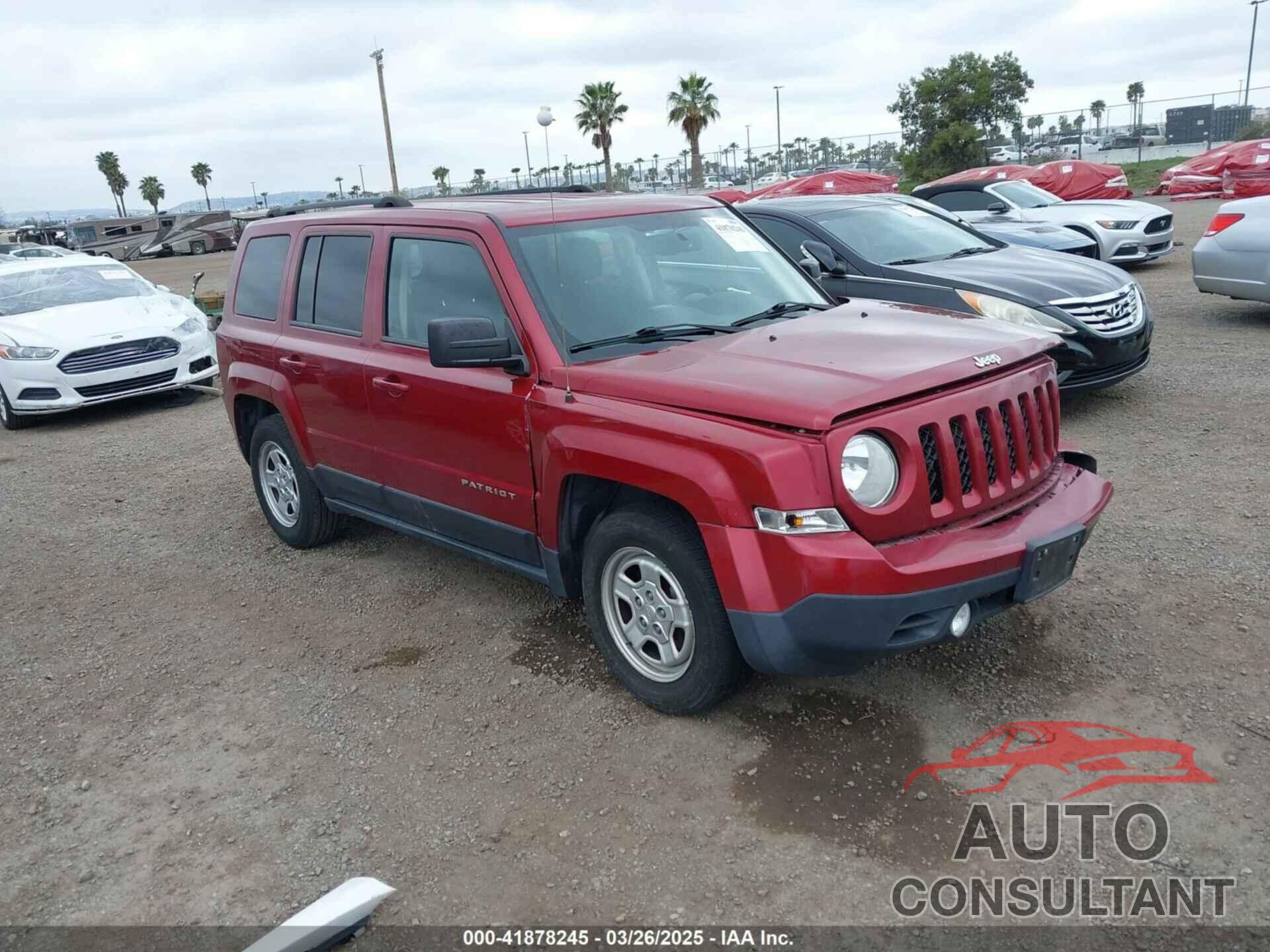 JEEP PATRIOT 2016 - 1C4NJPBA0GD753869