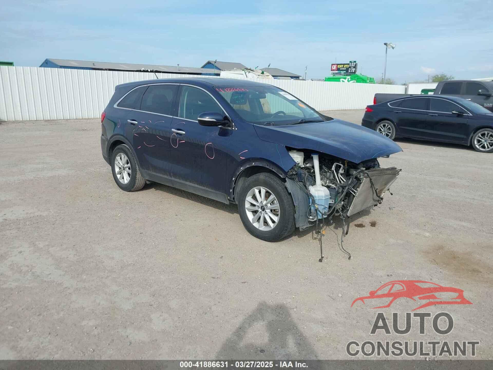 KIA SORENTO 2019 - 5XYPG4A57KG477968