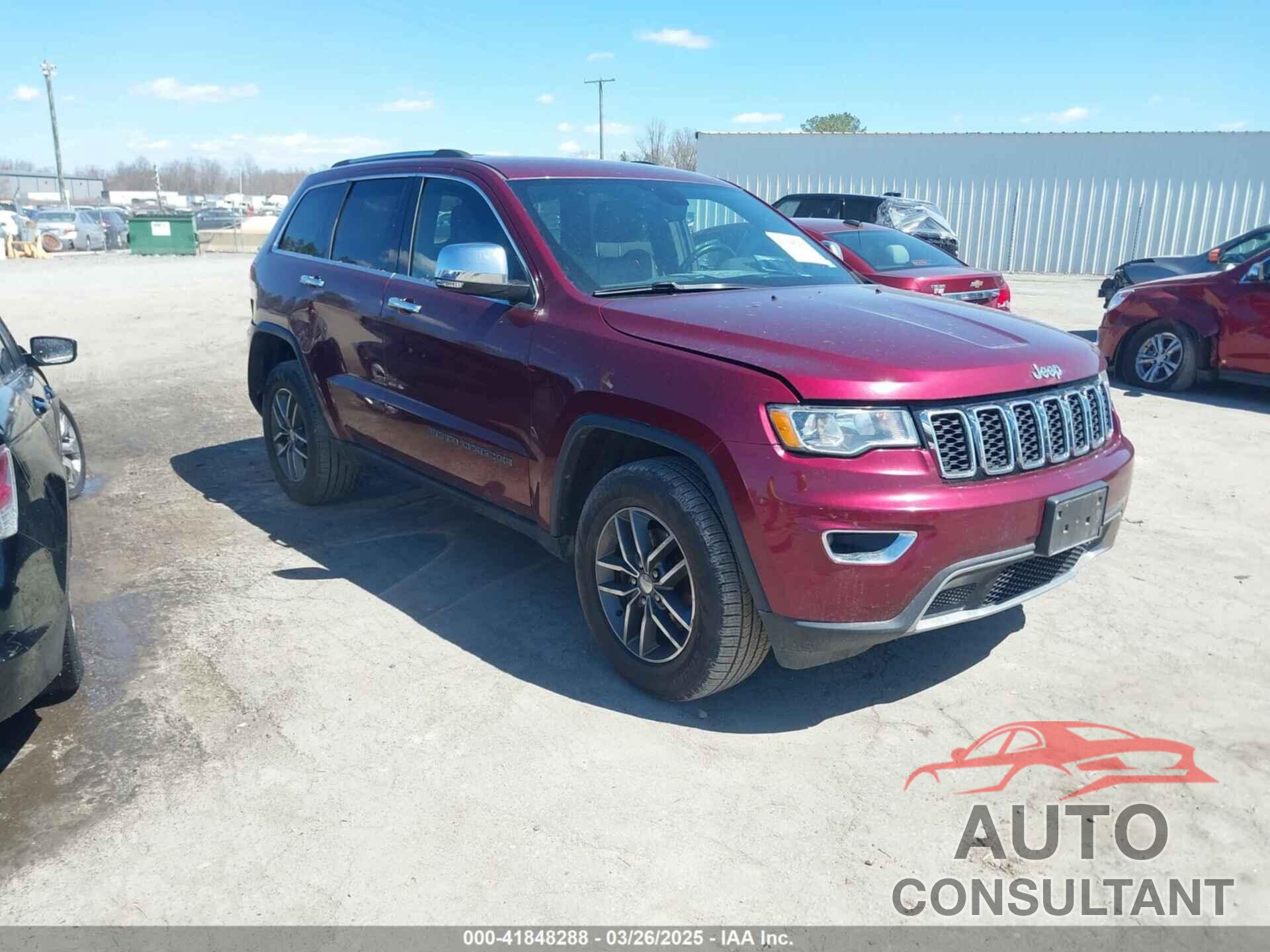 JEEP GRAND CHEROKEE 2017 - 1C4RJFBG5HC855787