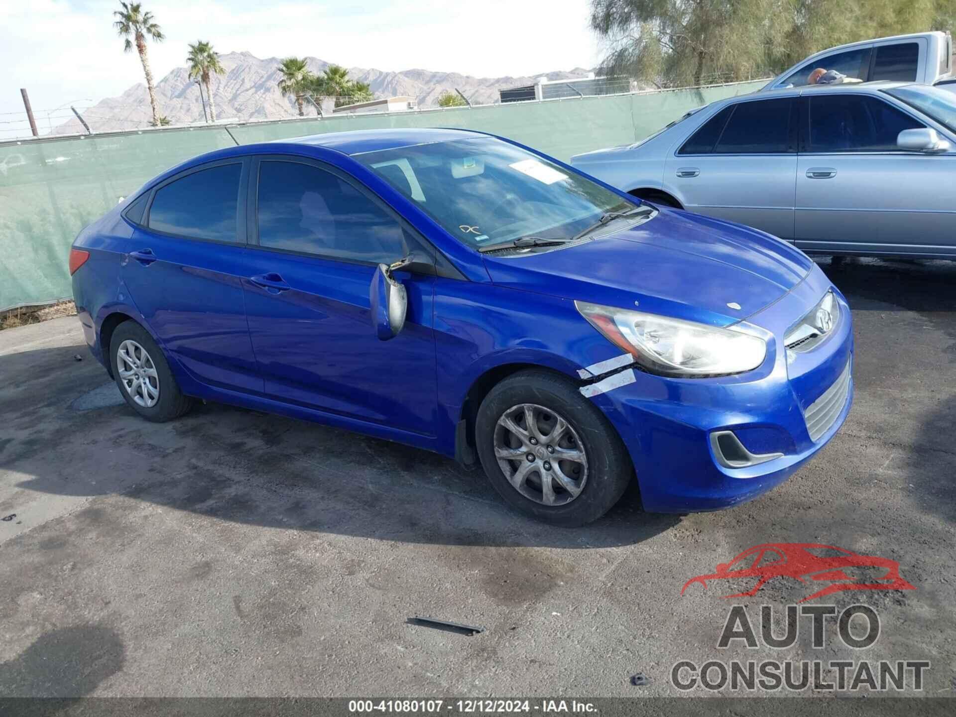 HYUNDAI ACCENT 2013 - KMHCT4AE6DU415775