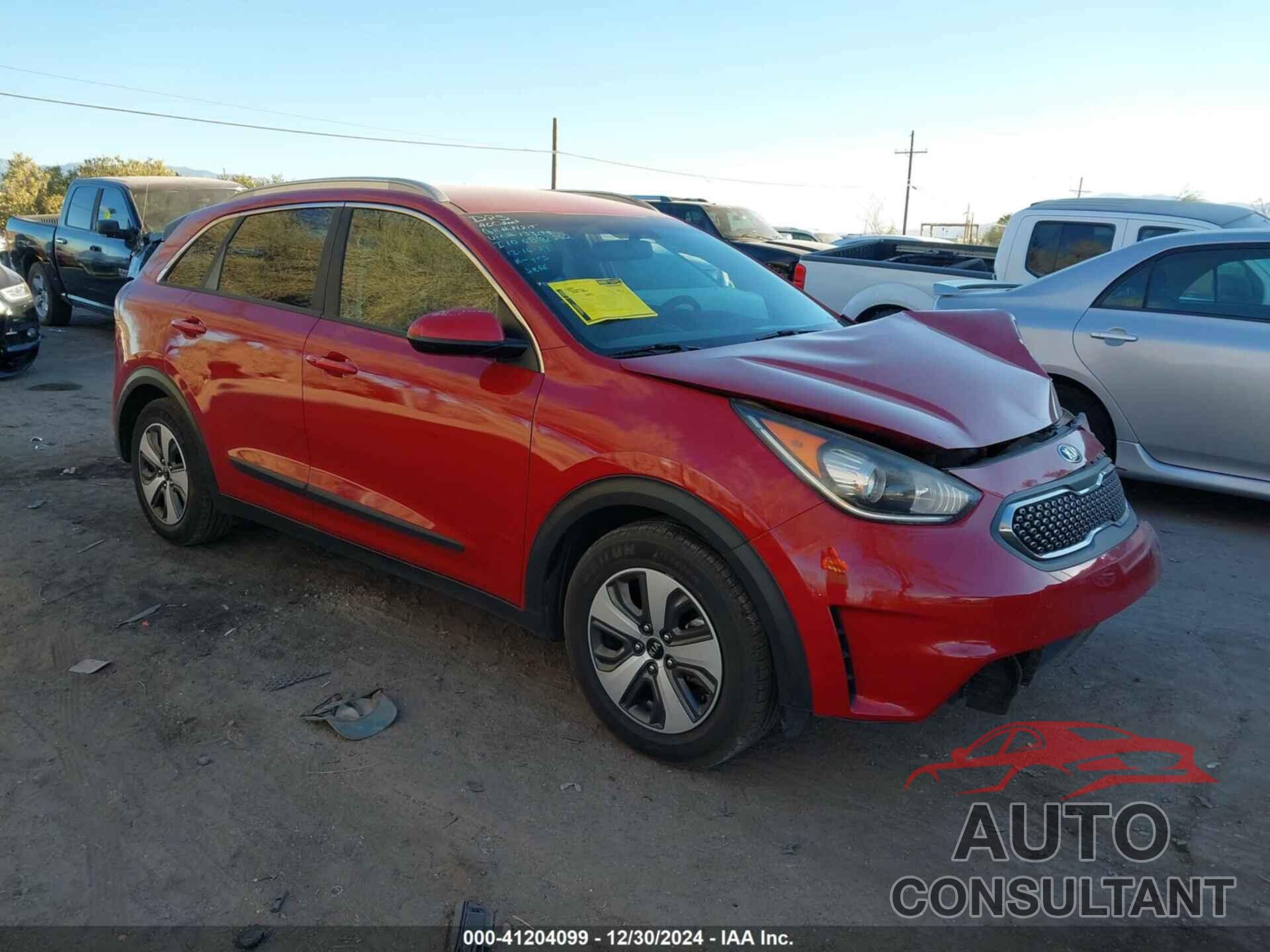 KIA NIRO 2018 - KNDCB3LC4J5133198