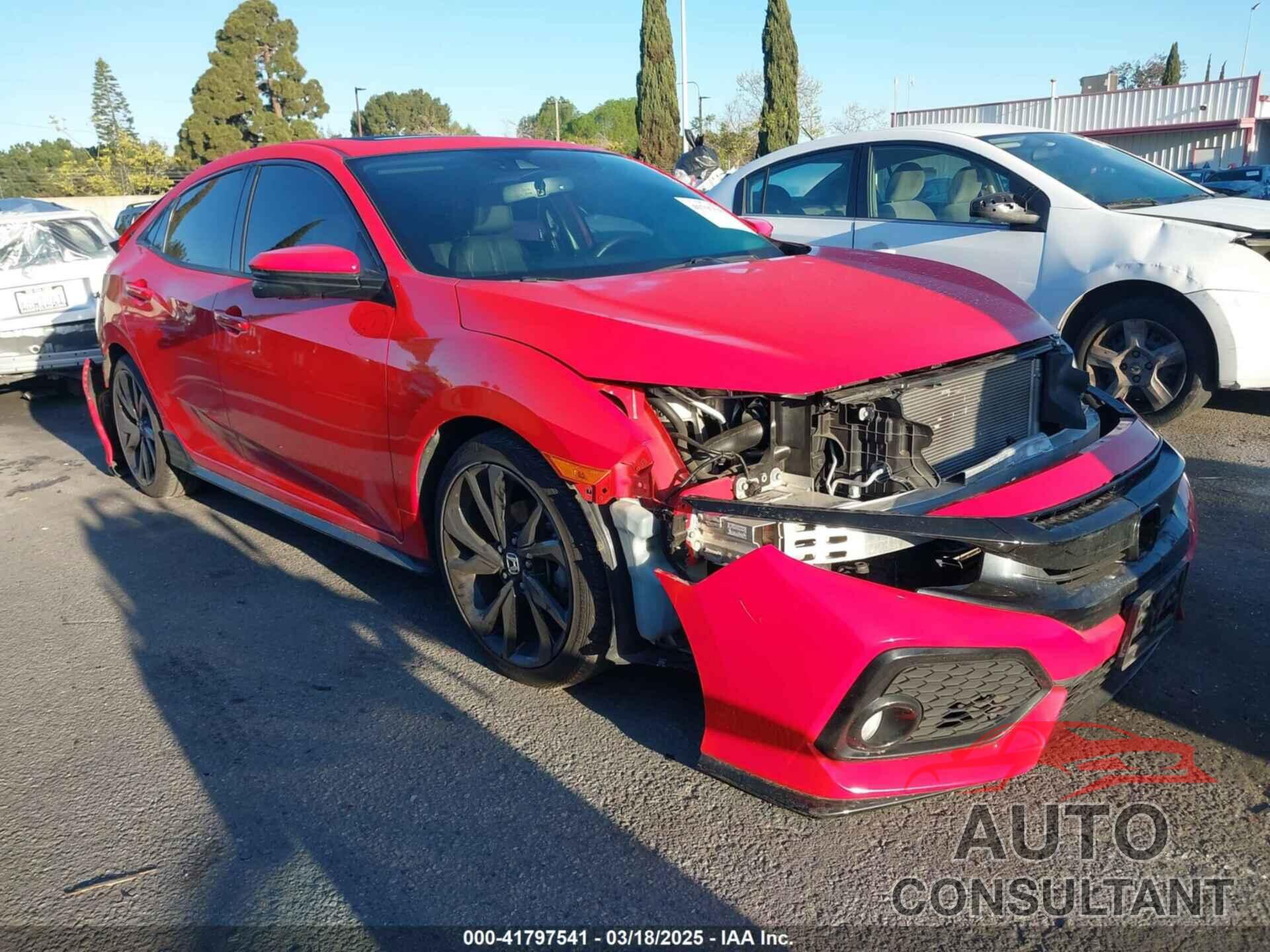 HONDA CIVIC 2018 - SHHFK7H96JU422274
