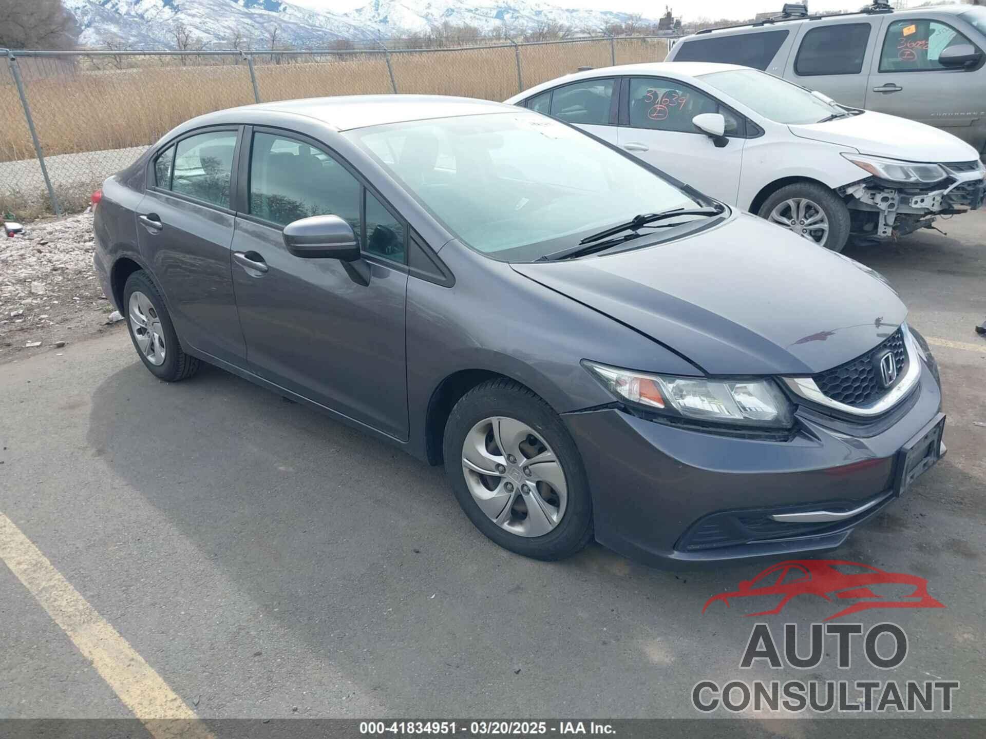 HONDA CIVIC 2014 - 19XFB2F56EE032727