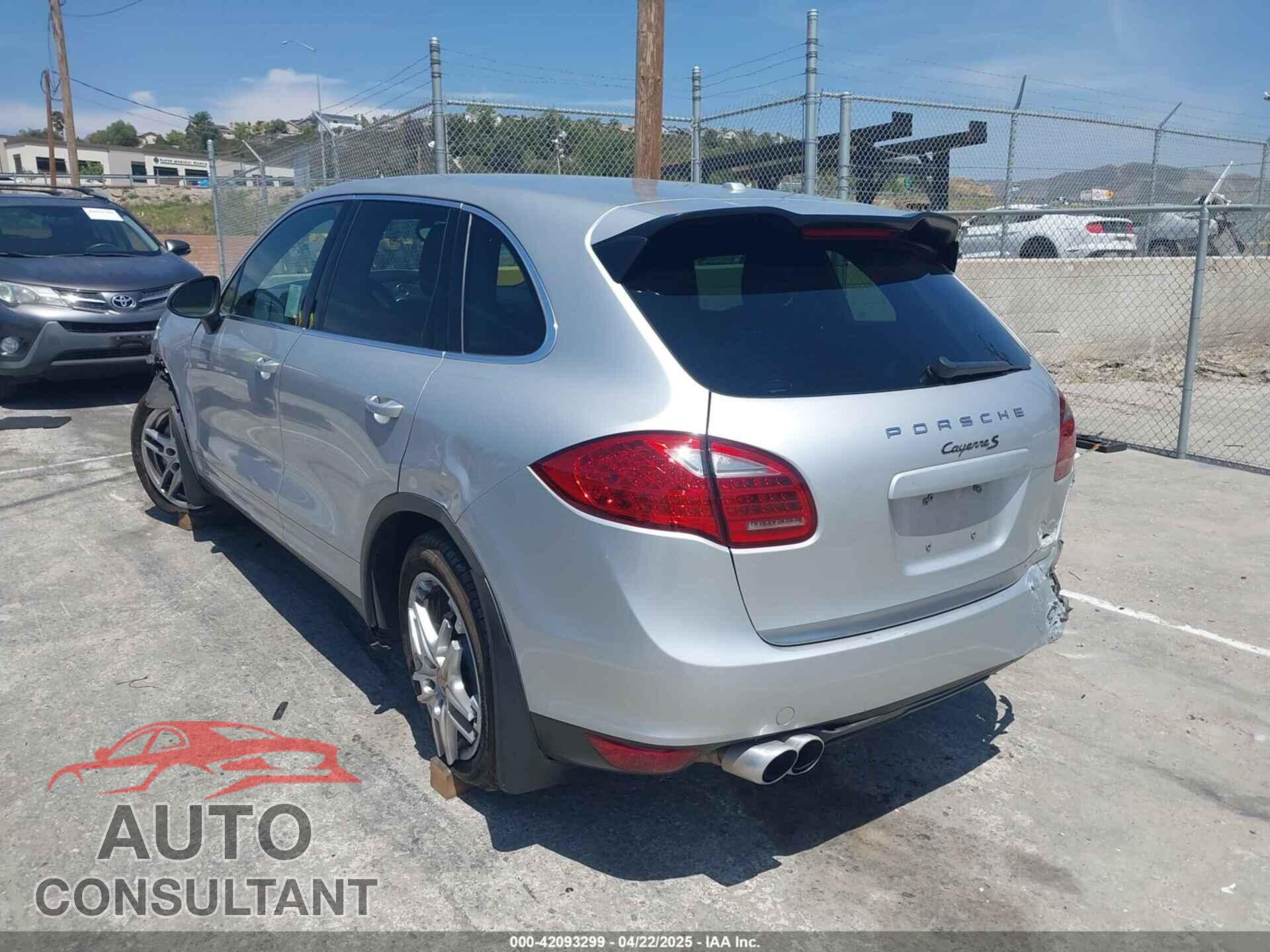 PORSCHE CAYENNE 2013 - WP1AB2A28DLA85859