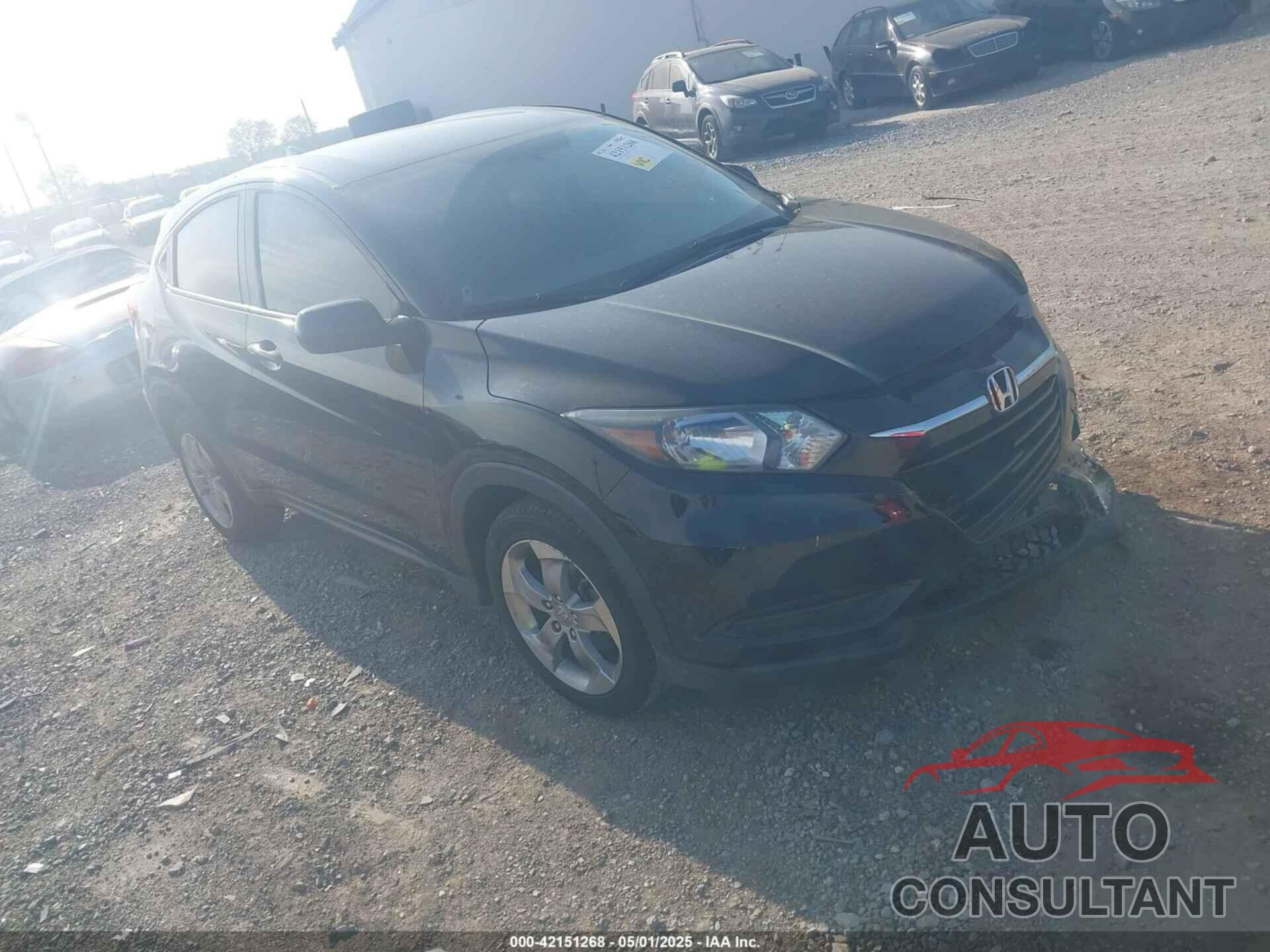 HONDA HR-V 2018 - 3CZRU6H33JG715892