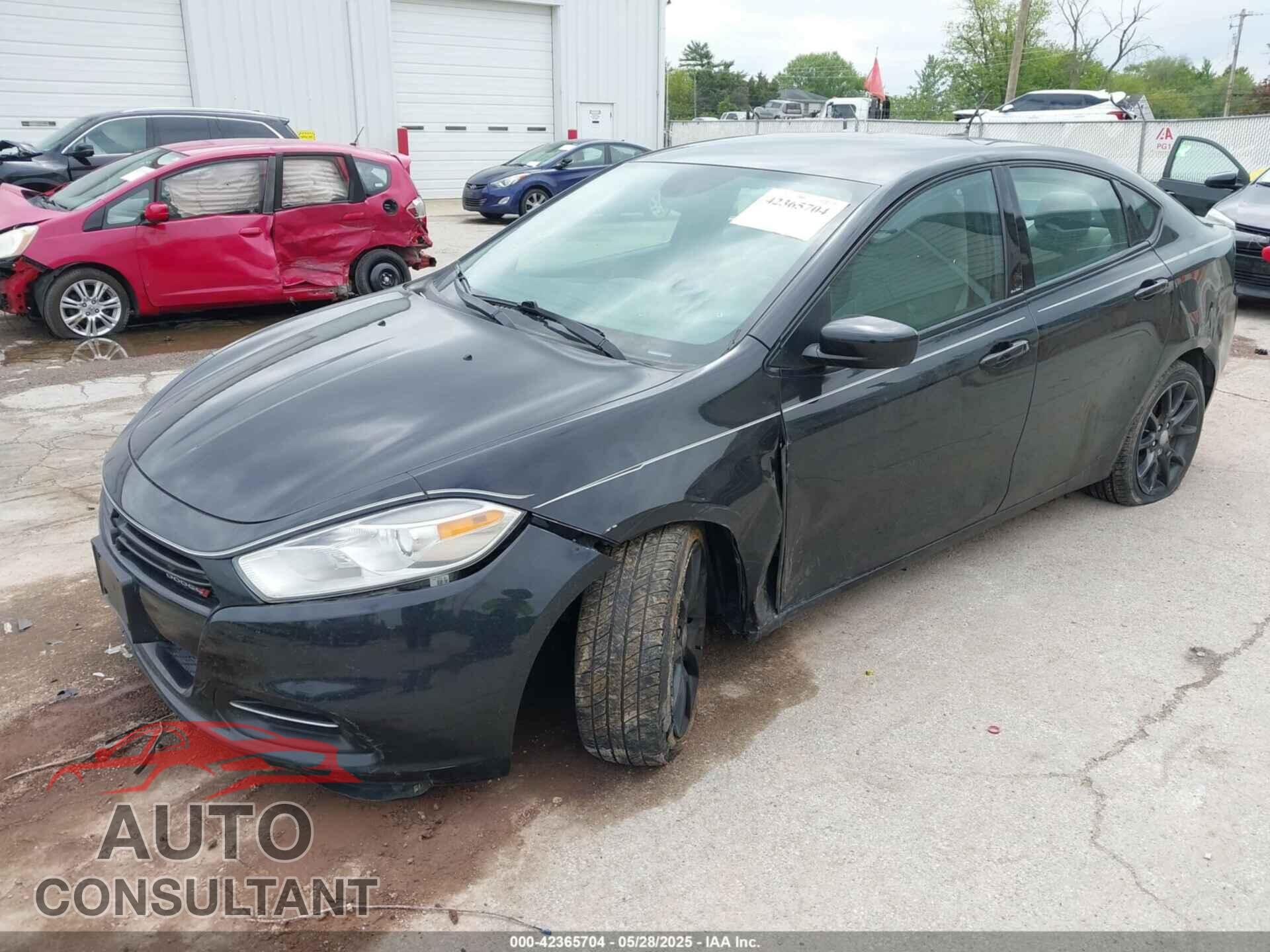 DODGE DART 2013 - 1C3CDFBA7DD117880