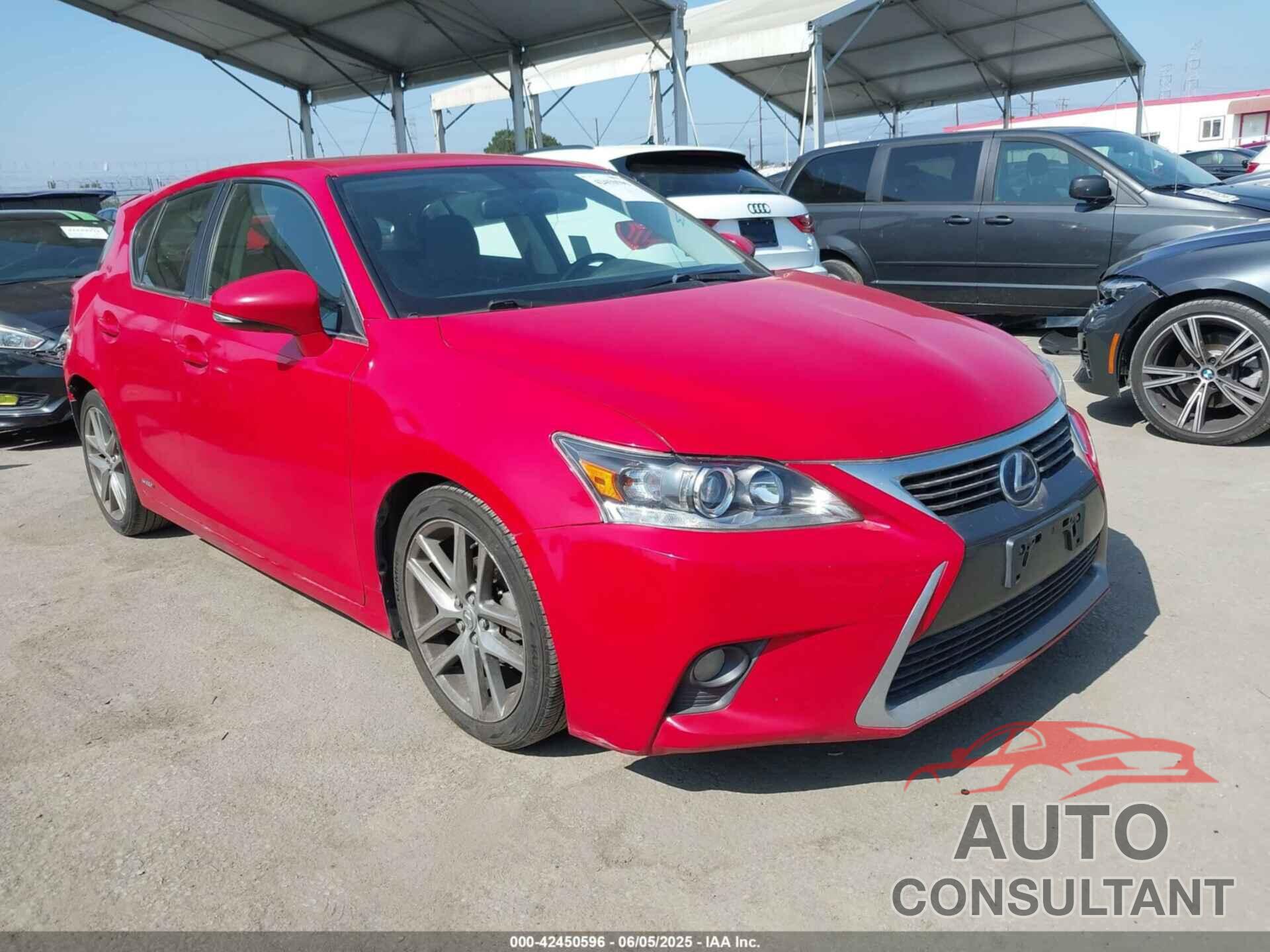 LEXUS CT 200H 2015 - JTHKD5BH7F2229526