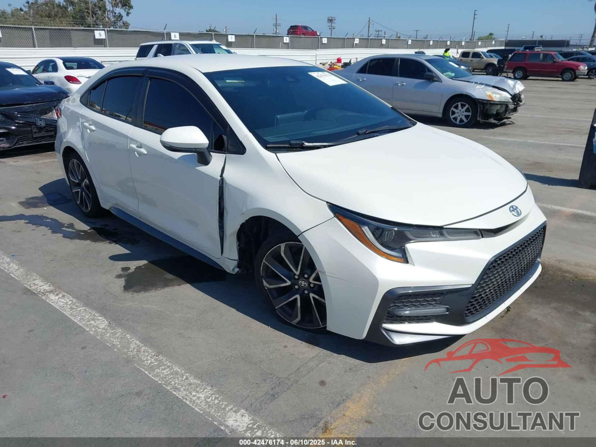 TOYOTA COROLLA 2020 - JTDS4RCE8LJ040012