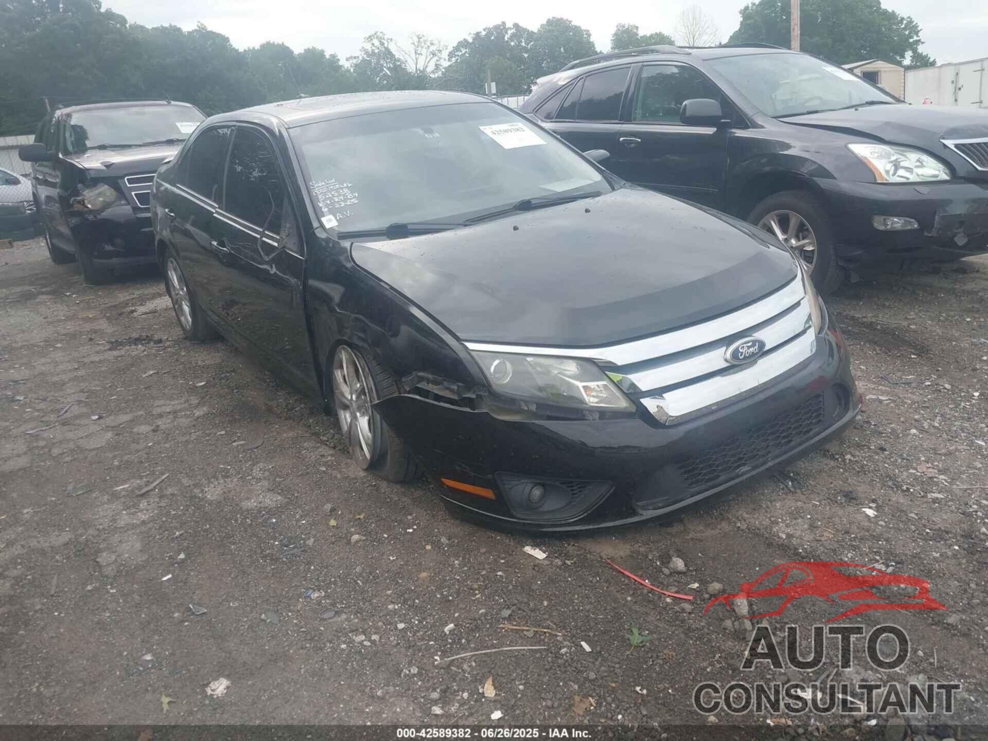 FORD FUSION 2012 - 3FAHP0HA1CR134926